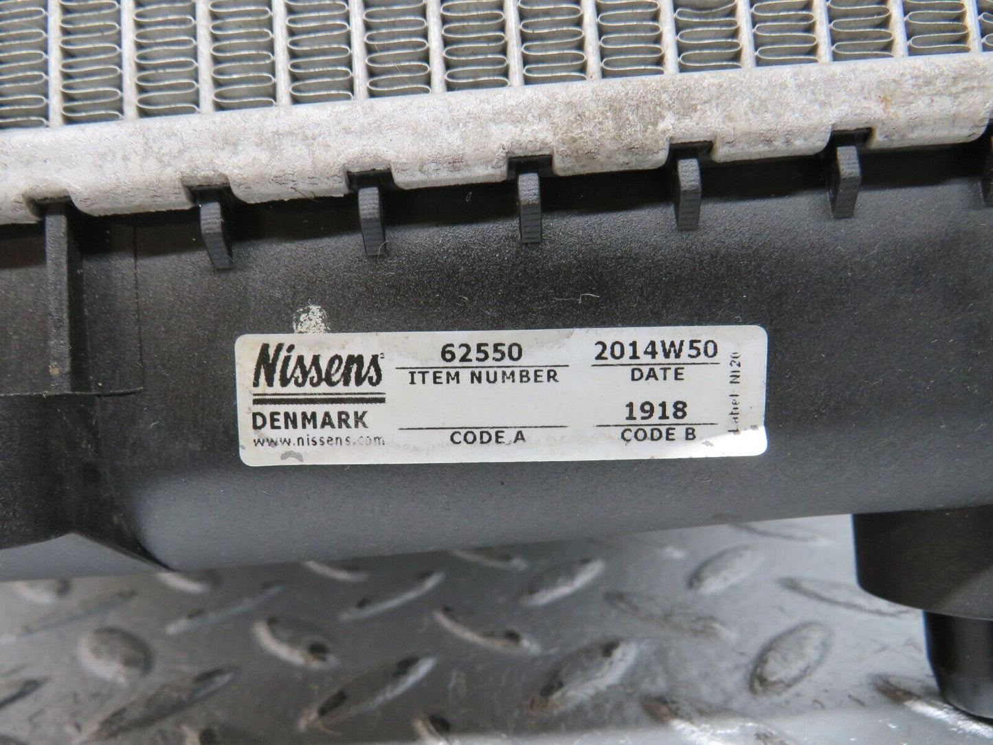 31608 Mercedes-Benz W201 190LE 1.8L Coolant Radiator Nissens 62550