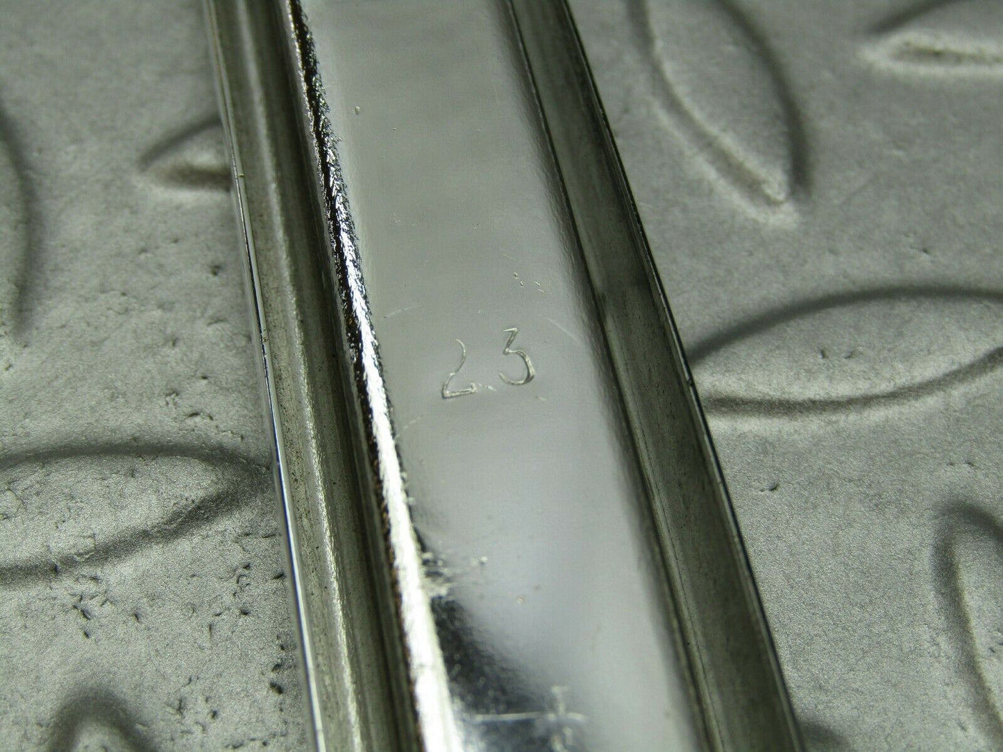 3341 Mercedes-Benz W115 220D Chrome Window Channel Front Right