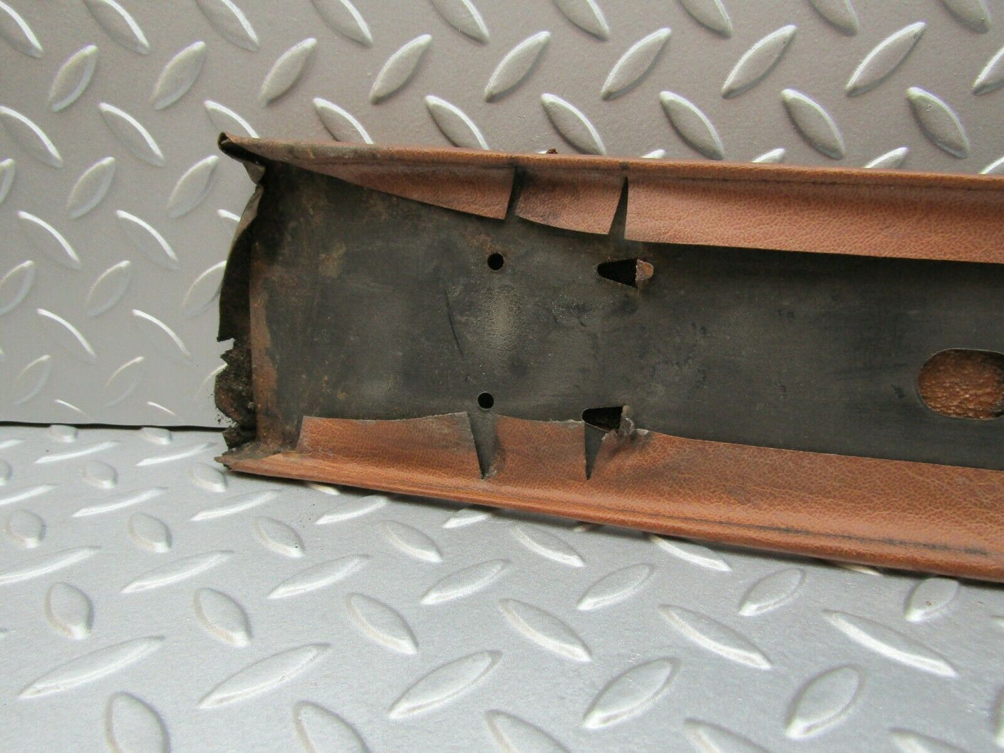 3333 Mercedes-Benz W108 280SE B pillar Trim Panel Right Side Brown