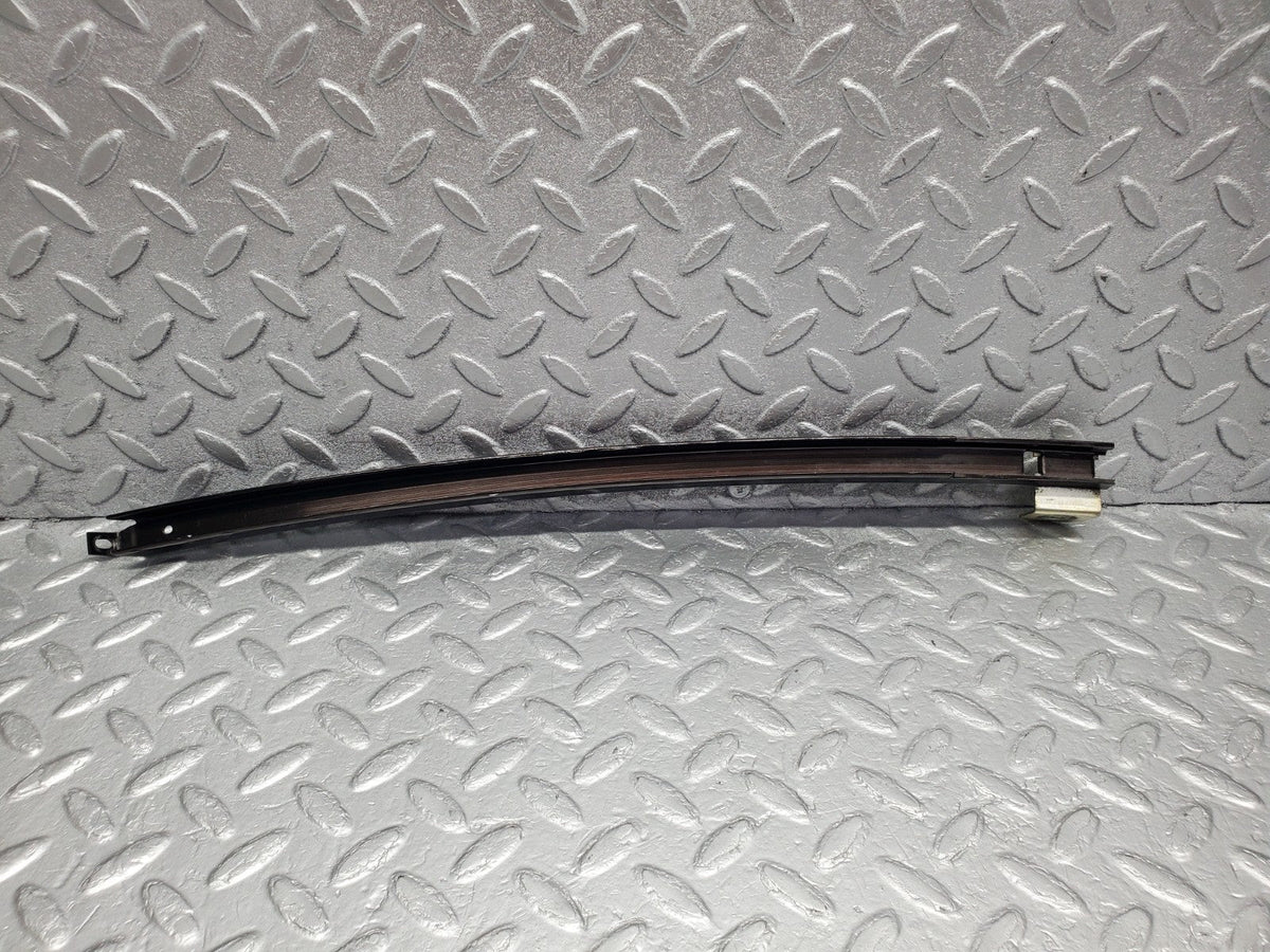 W201 Baby Benz rear left door window channel used OEM