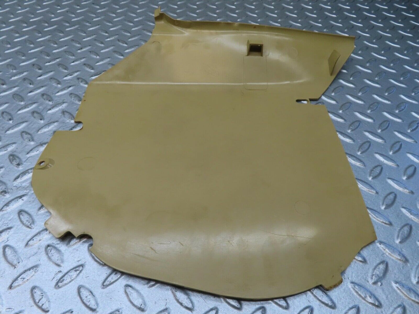 13473 Mercedes-Benz W123 200 Front Right Kick Panel Cream 1236881206