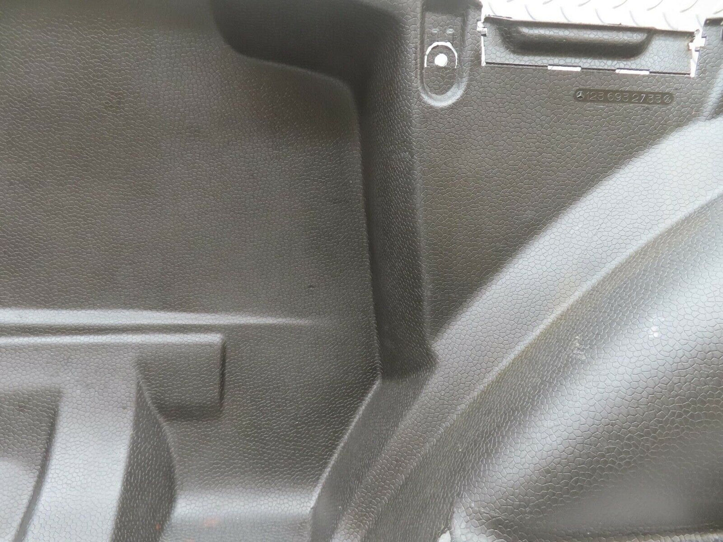 13572 Mercedes-Benz W123 200 Trunk Cover Panel Left Side 1236932733