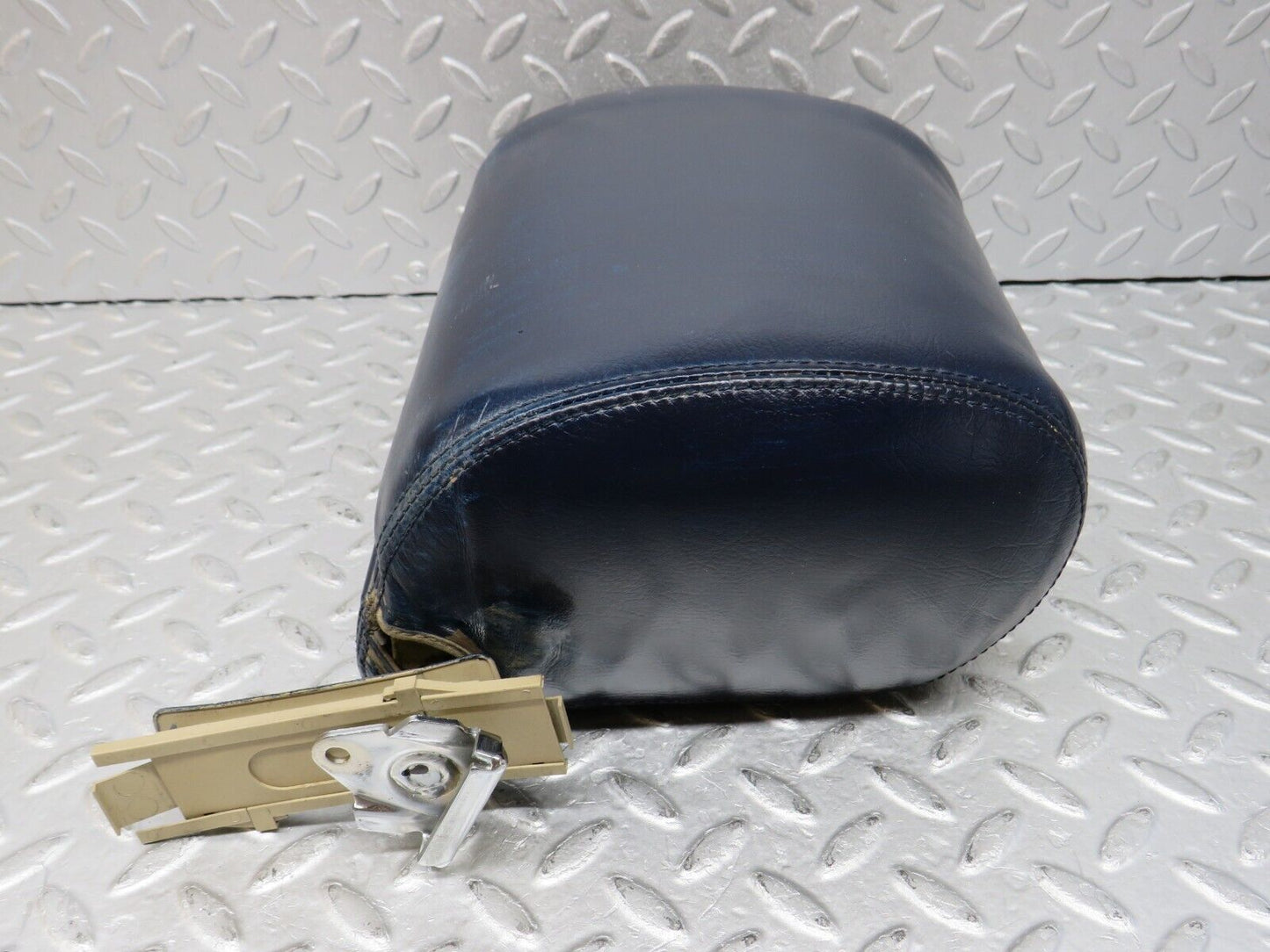 36837 Mercedes-Benz R129 300SL-24 Front Left Seat Headrest Blue Leather