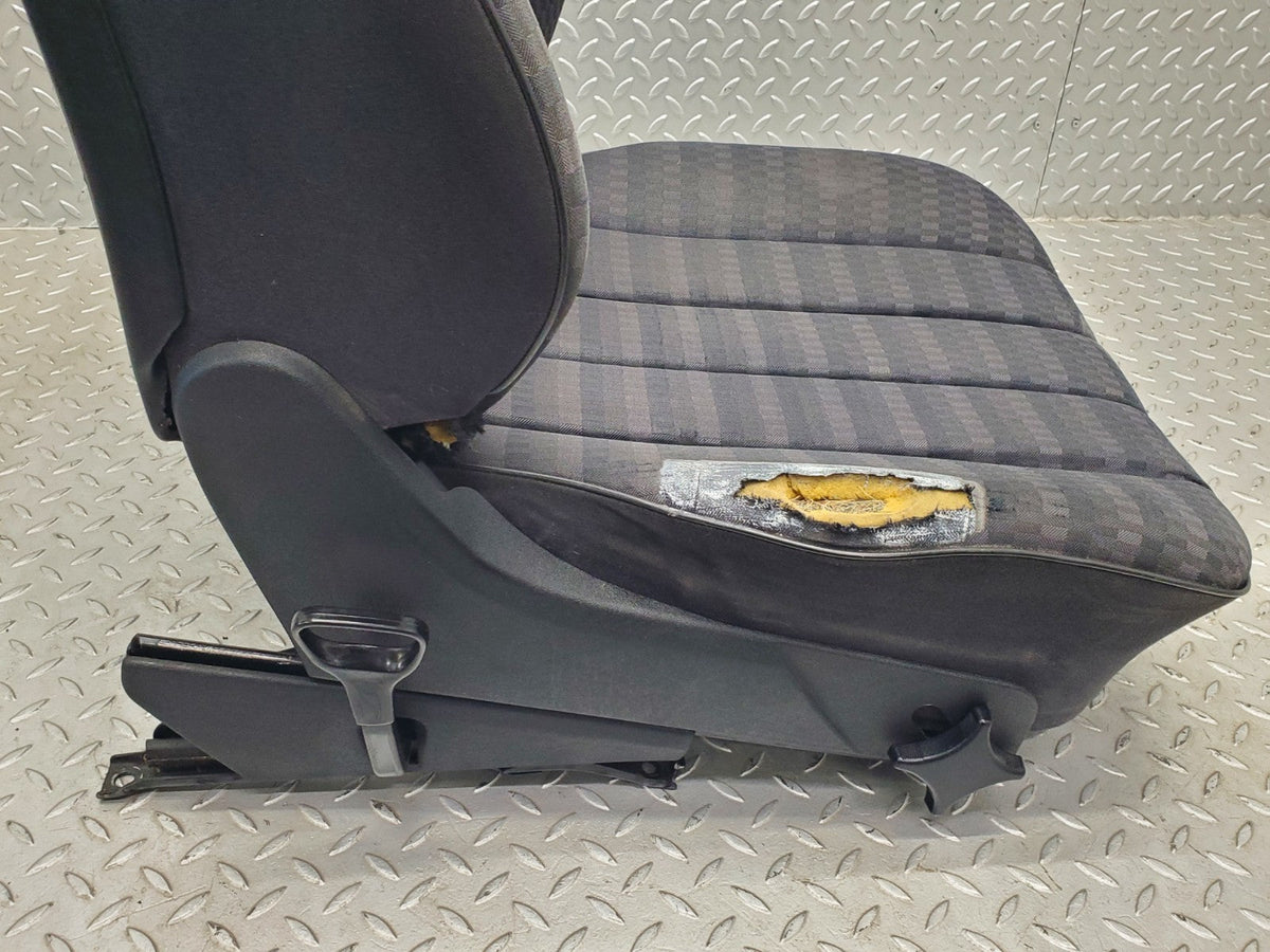 W201 Baby Benz front right driver seat black used OEM