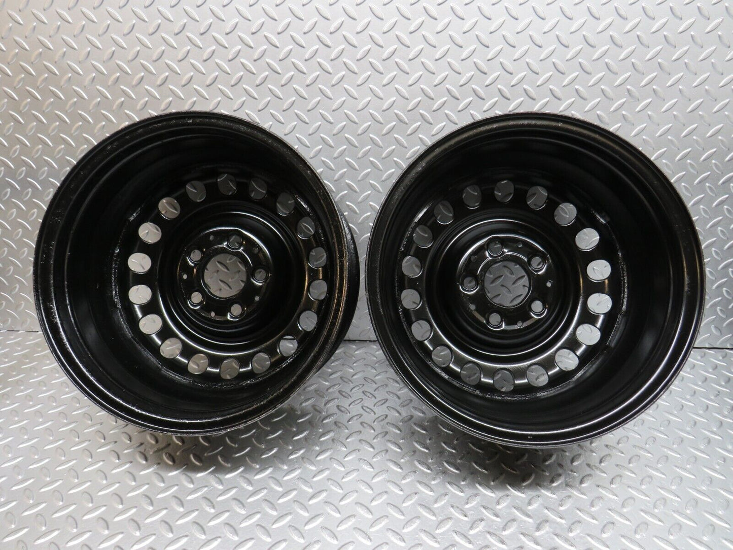 31607 Mercedes-Benz Steel Wheel Set 6Jx15H2 ET49 1244001202