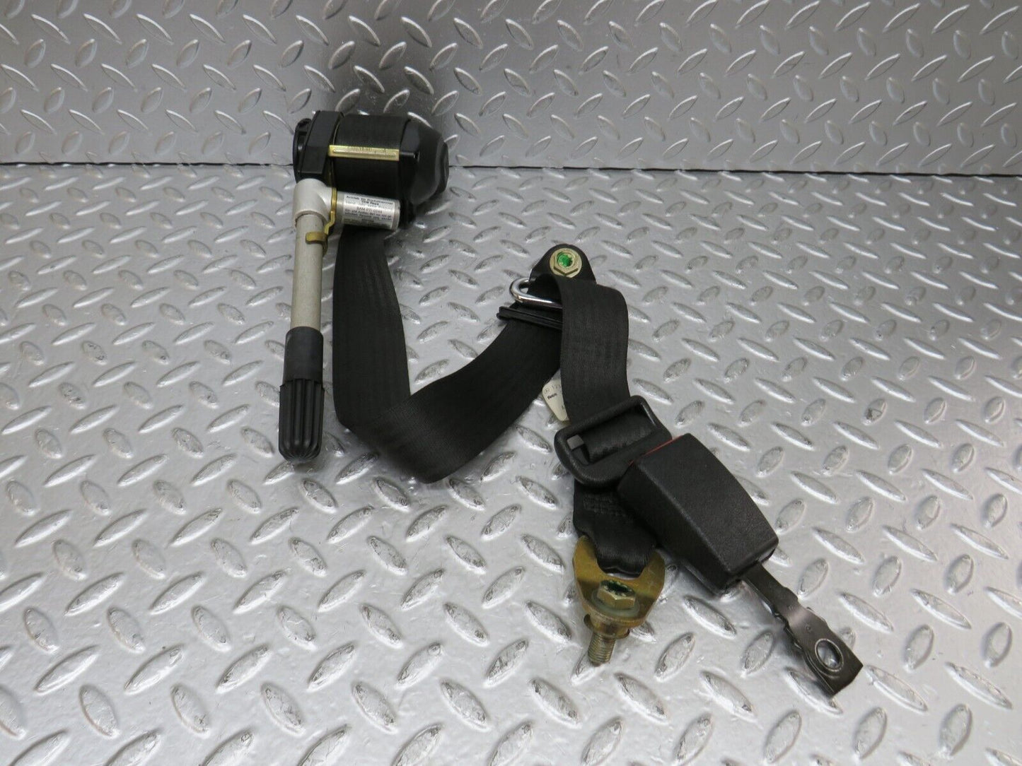 27101 Mercedes-Benz W123 280E Front Left Seat Belt With Buckle 1238606286
