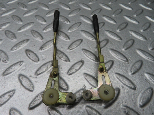 21631 Mercedes-Benz W126 300SE Rear Door Lock Knob Pair