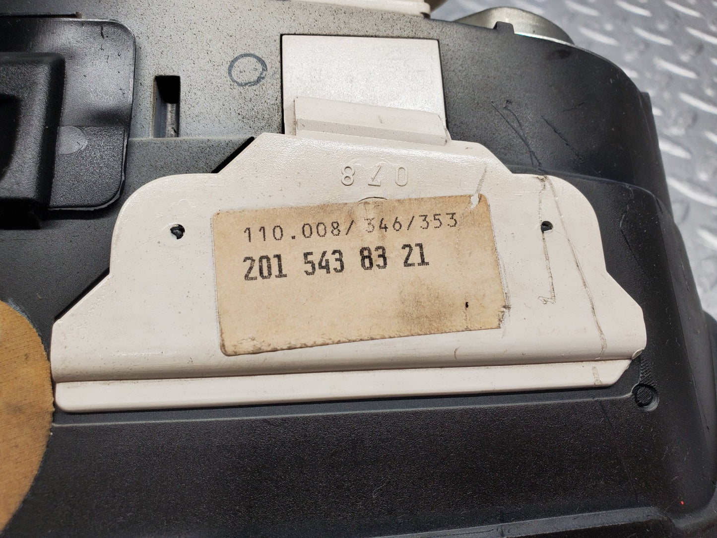 W201 Baby Benz instrument cluster used OEM