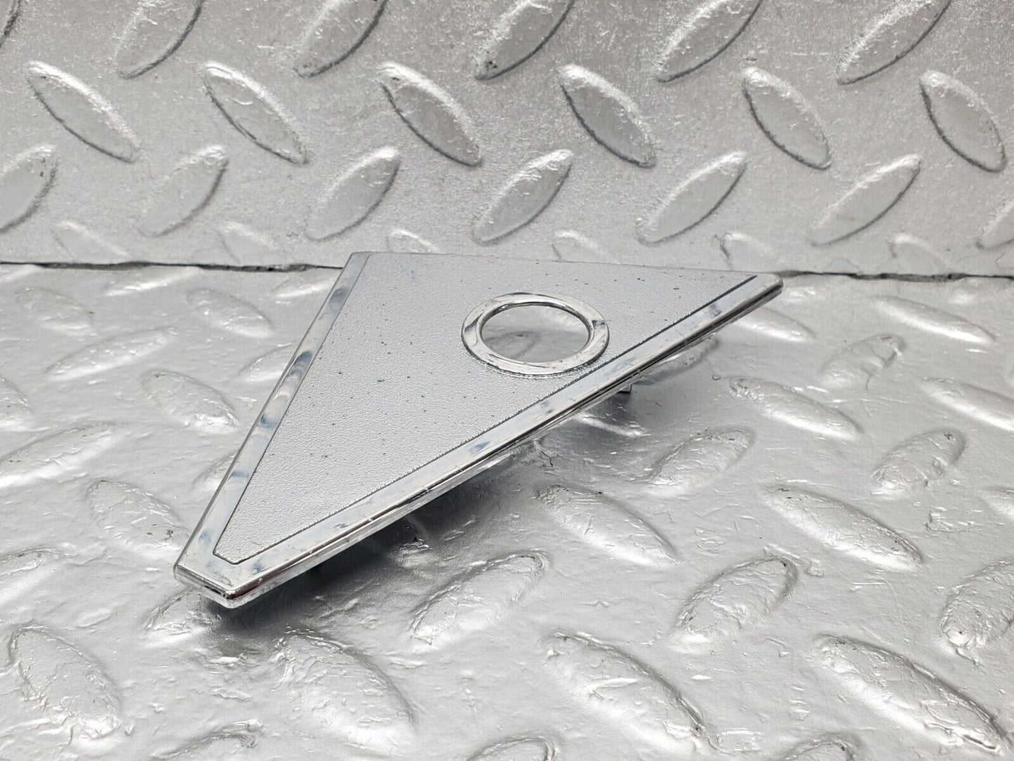 46483 Mercedes-Benz C123 280CE Coupe Mirror Triangle Chrome Cover Right 1237251411