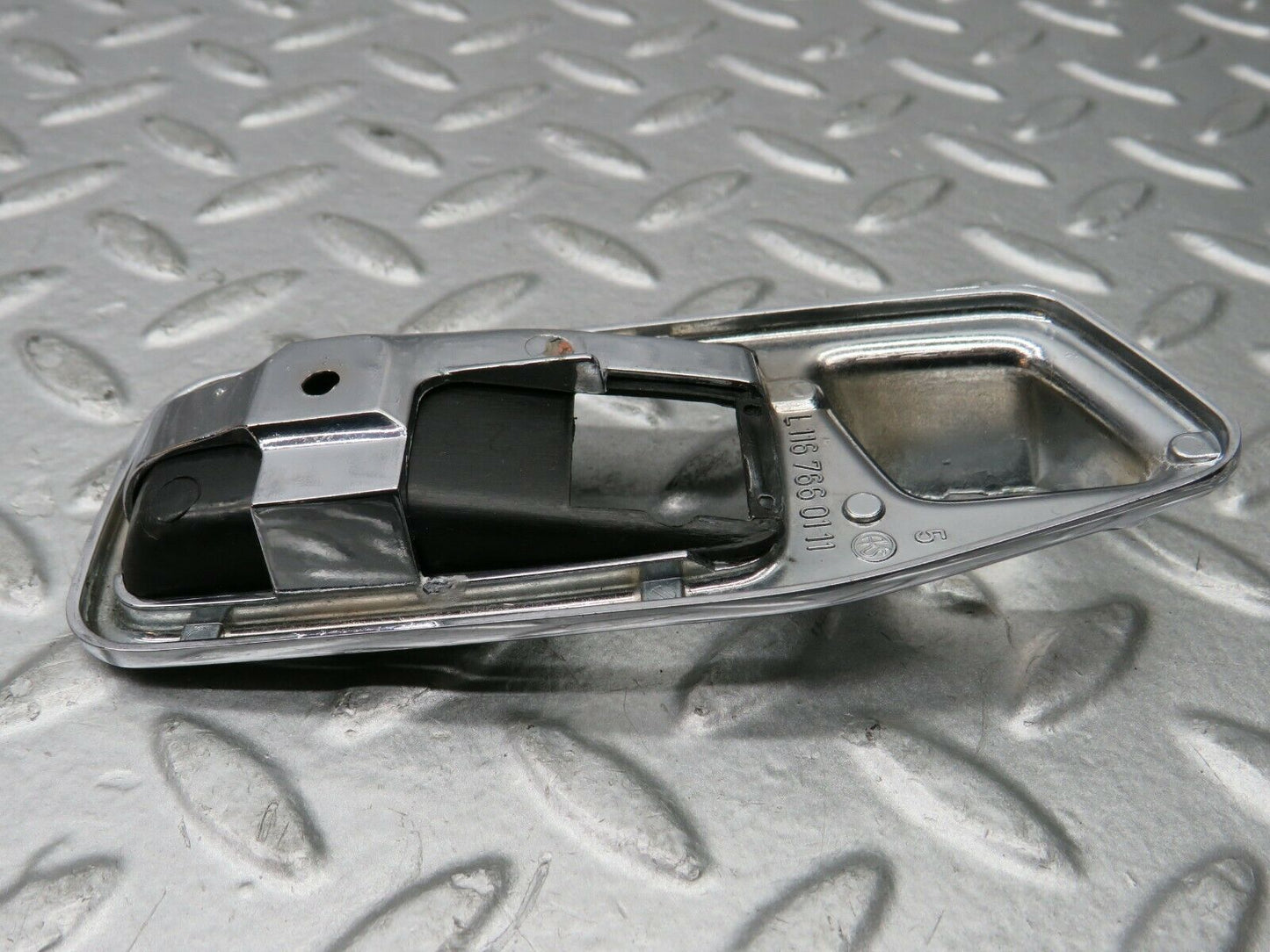 21975 Mercedes-Benz S123 280TE Wagon Chrome Frame For Door Opener Left 1167660111