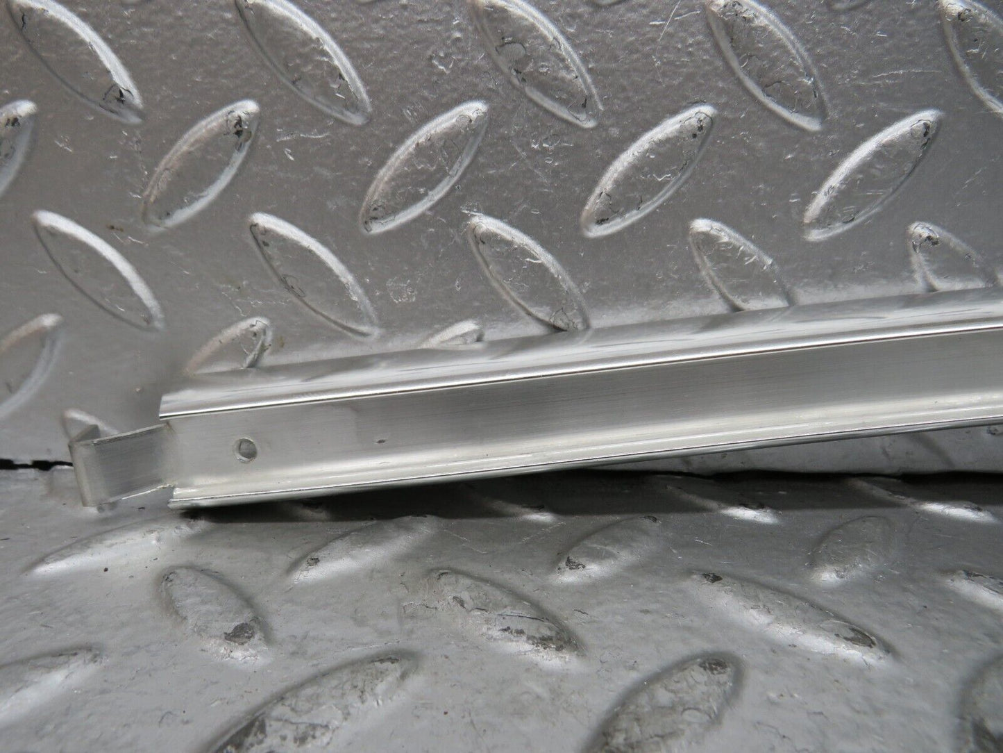 28609 Mercedes-Benz W123 230E Rear Right Door Chrome Window Channel