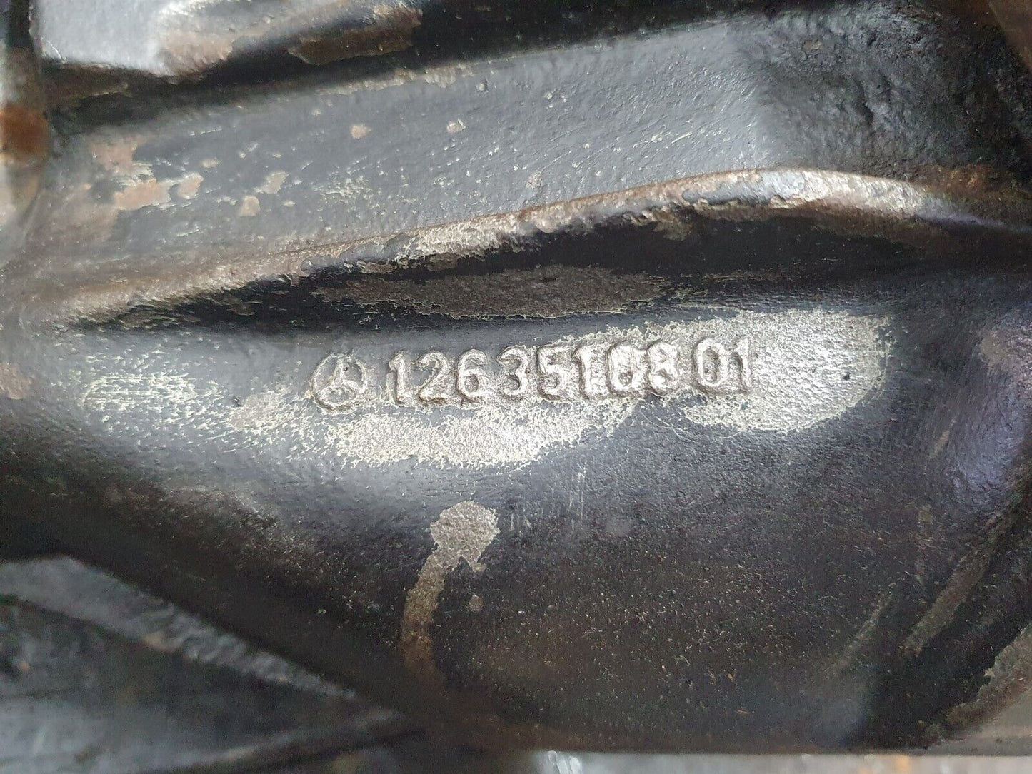 43814 Mercedes-Benz C126 380SEC Coupe Rear Differential Ratio 2.47 1263510801