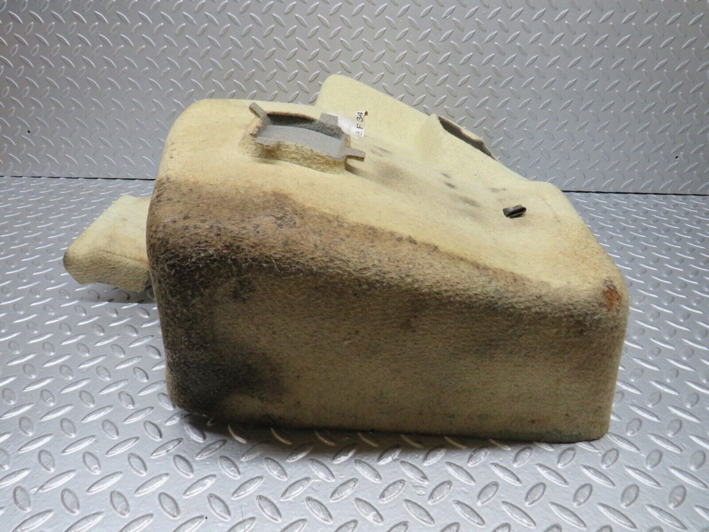 38608 Mercedes-Benz R129 280SL Coupe Trunk Cover Panel Left Side Beige 1296904730