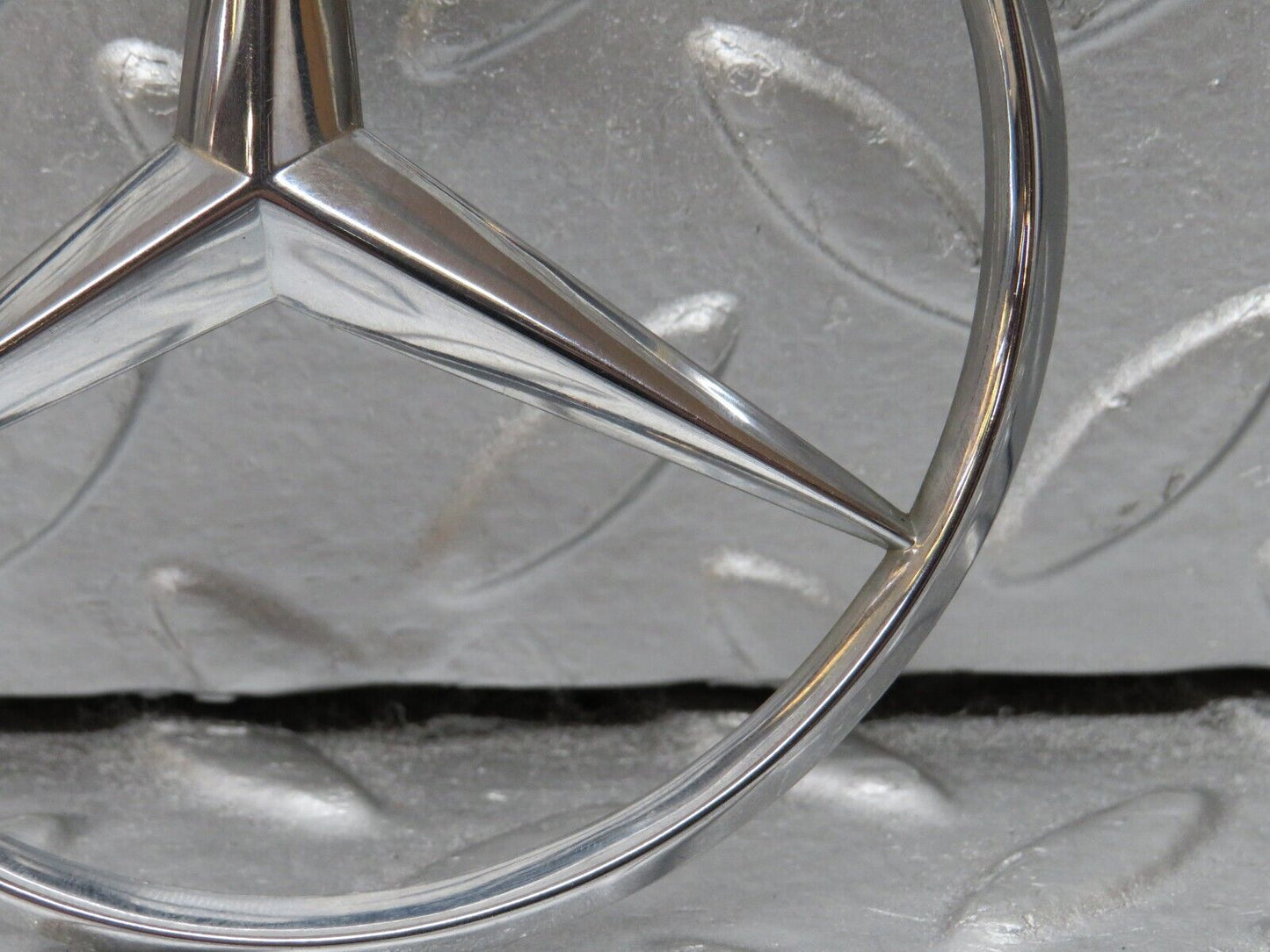 33628 Mercedes-Benz W201 190E 2.0L Chrome Rear Emblem 2017580058
