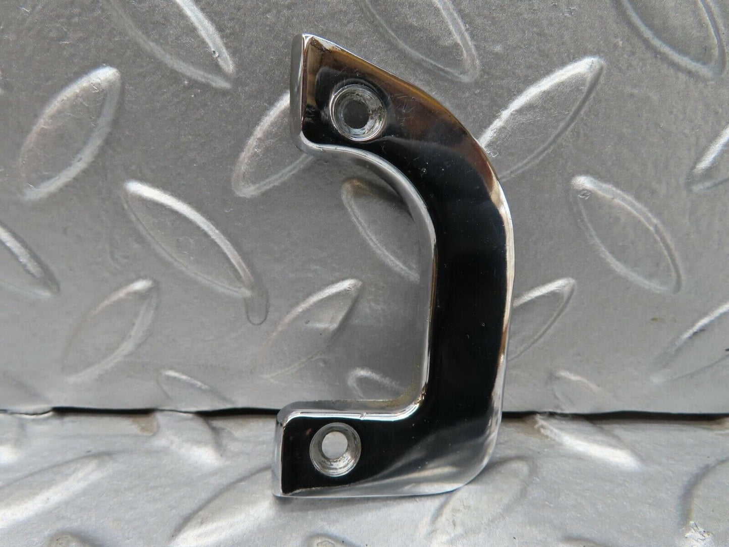 14139 Mercedes-Benz C107 280SLC Left Interior Chrome Door Latch Trim