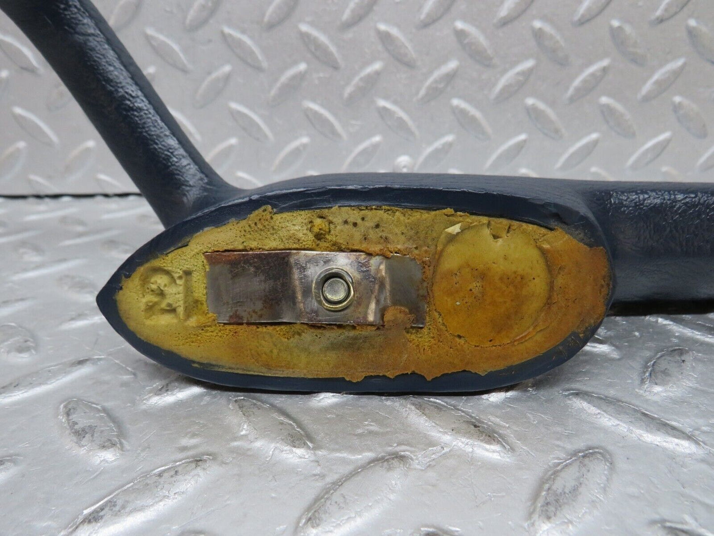 37302 Mercedes-Benz W109 300SEL Interior Door Handle Front Left Blue