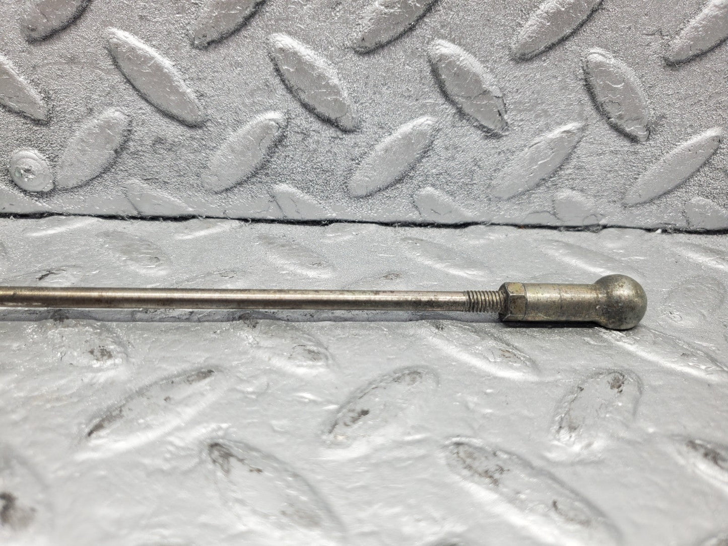 W126 Coupe cruise control actuator linkage rod used OEM