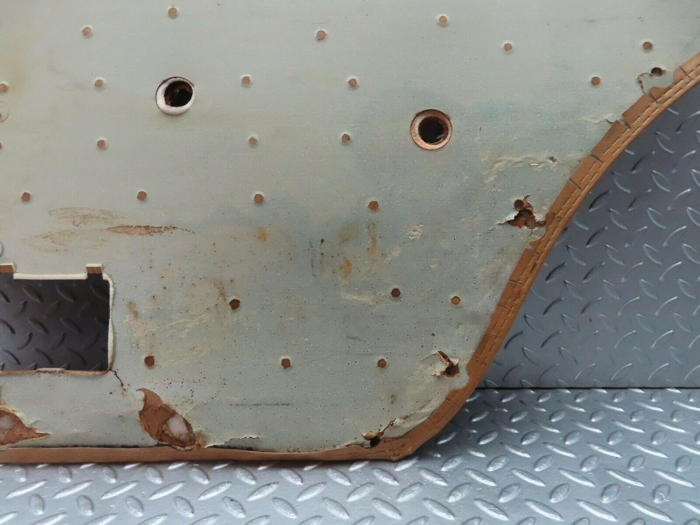 10868 Mercedes-Benz W123 230E Rear Left Door Card Panel Beige