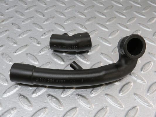 36281 Mercedes-Benz W126 420SE Crankcase Breather Hose Pipe 2x 1160940791 1170940882