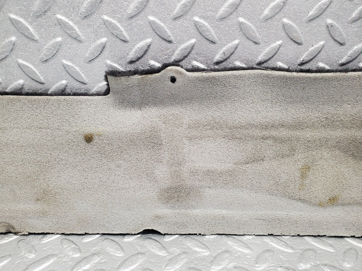 W201 Baby Benz door sill floor carpet left side black used OEM