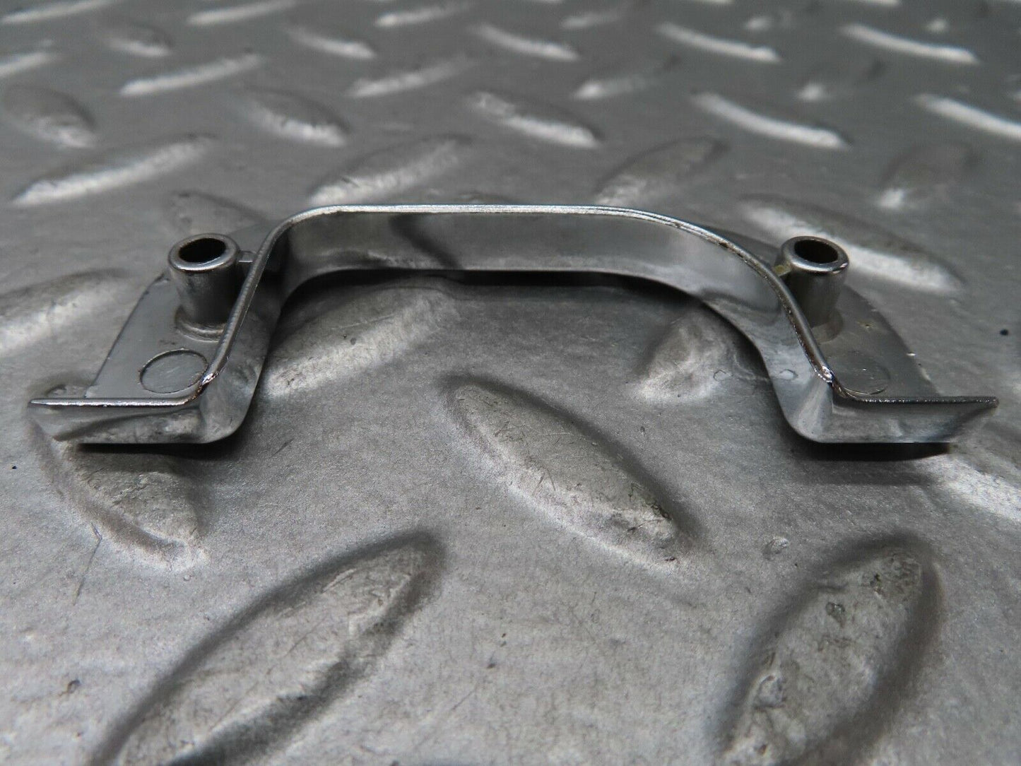 19166 Mercedes-Benz W123 300D Left Chrome Door Latch Trim 1237230124