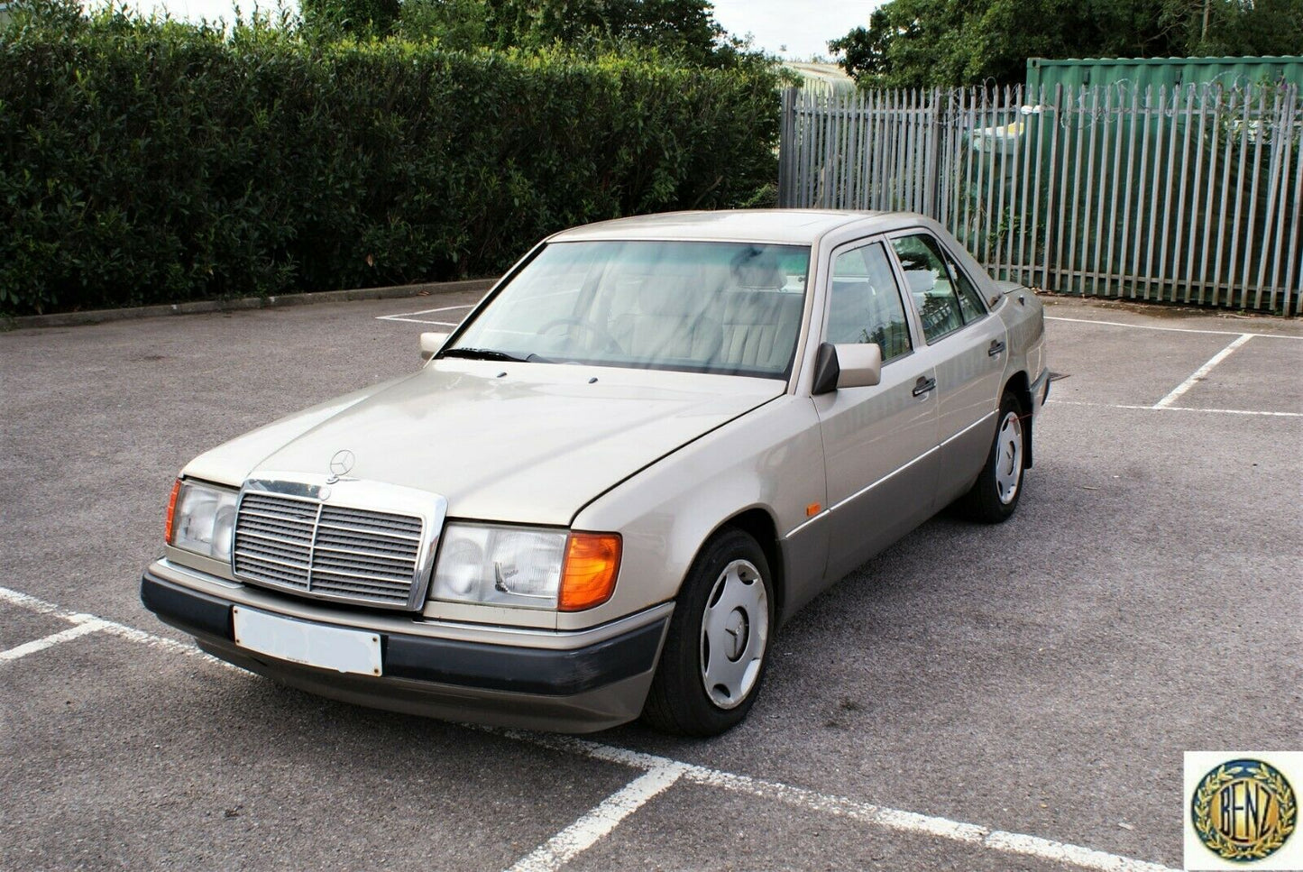 5433 Mercedes-Benz W124 230E Under Dash Panel Right Side