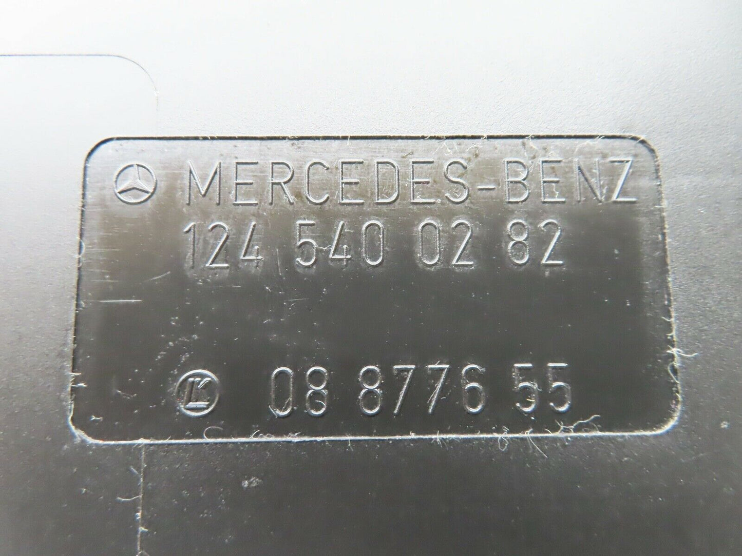 19905 Mercedes-Benz R129 300SL Coupe Fuse Box Cover Lid 1245400182