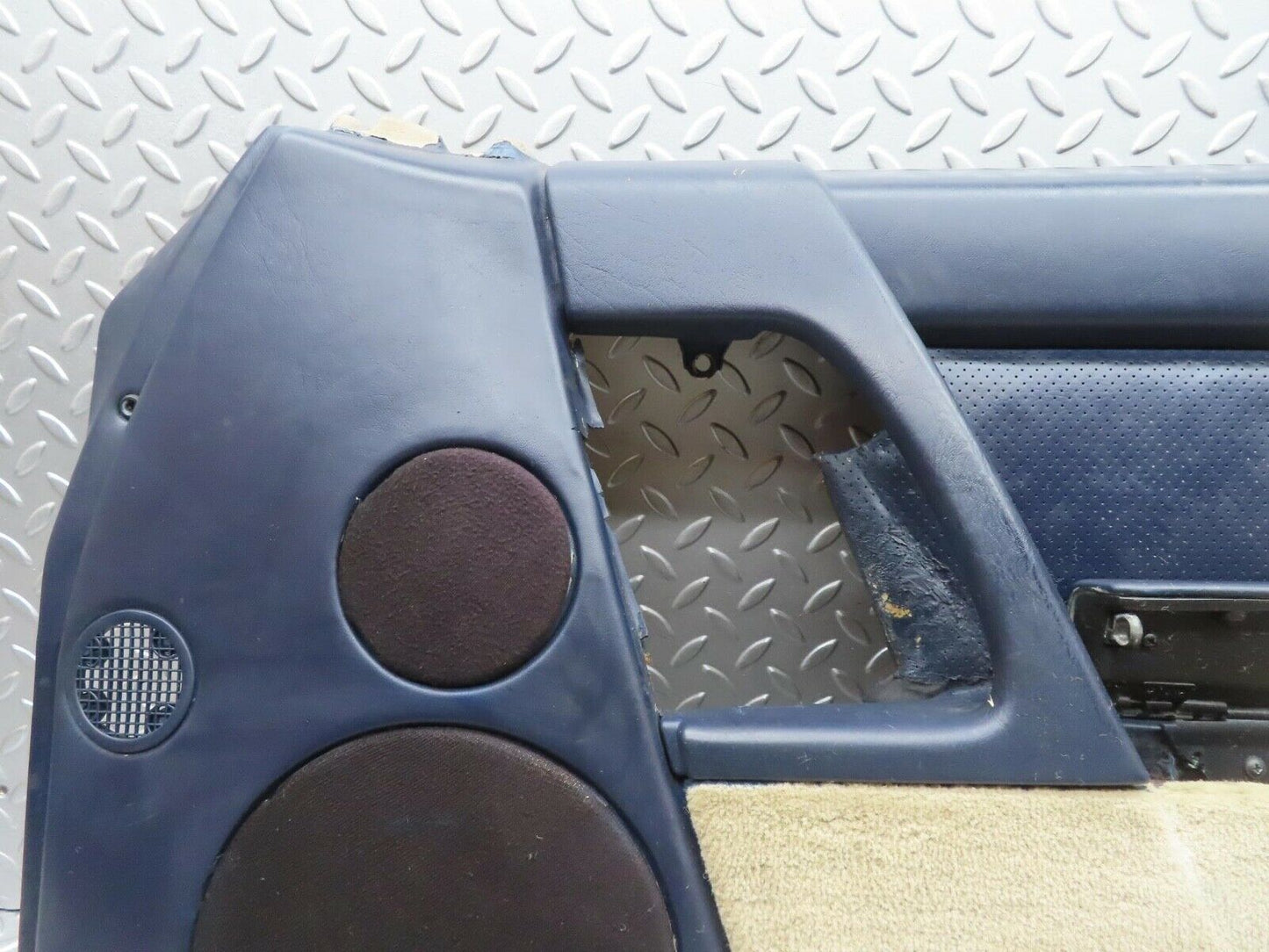 11869 Mercedes-Benz R129 300SL Coupe Right Door Card Blue