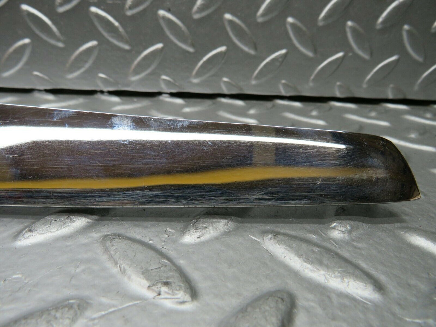 22735 Mercedes-Benz C107 450SLC Trunk Chrome Handle Pair 1076901380 1076901480