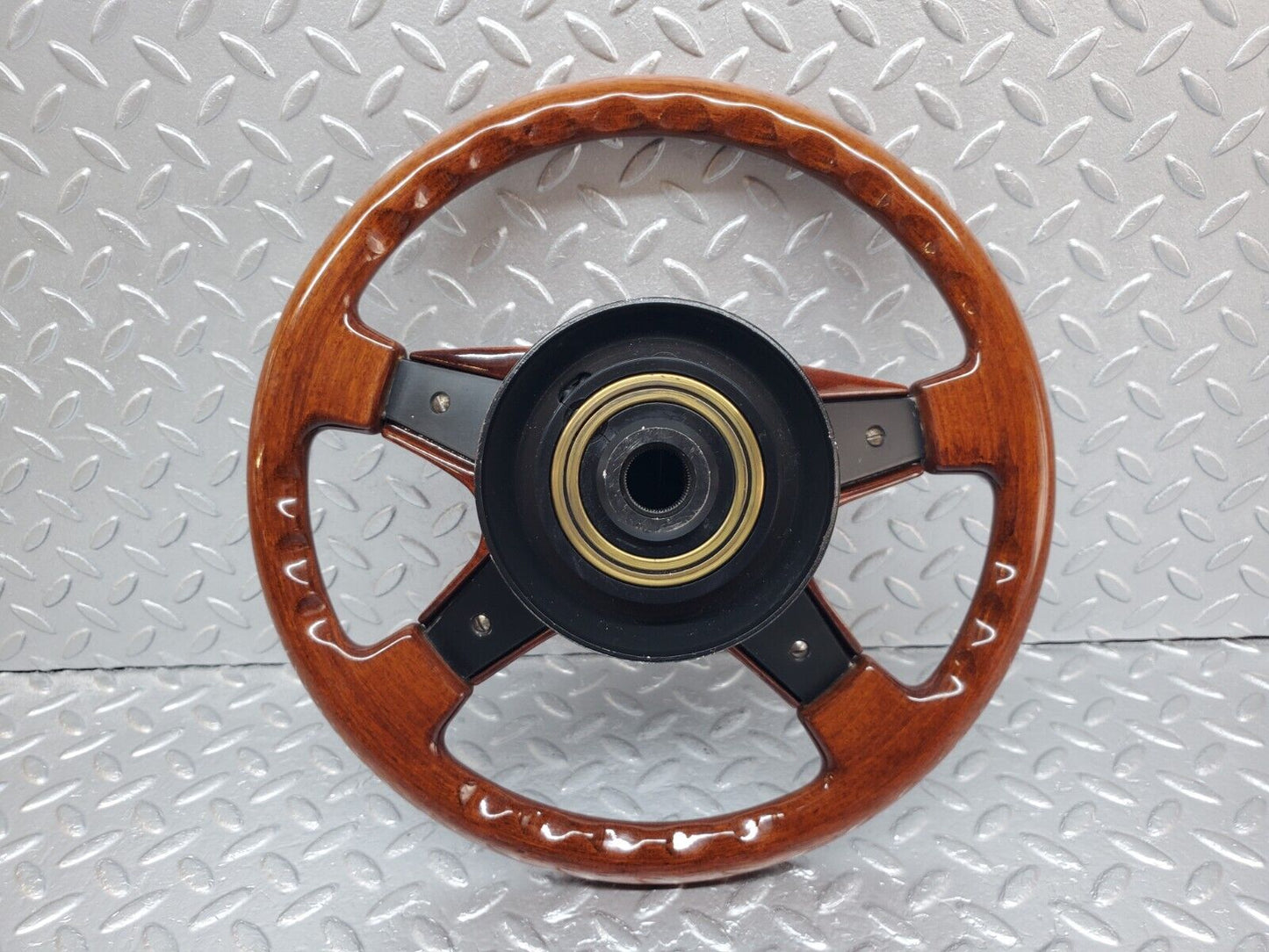 45710 Mercedes-Benz W126 420SE Steering Wheel Wood Finish DBA