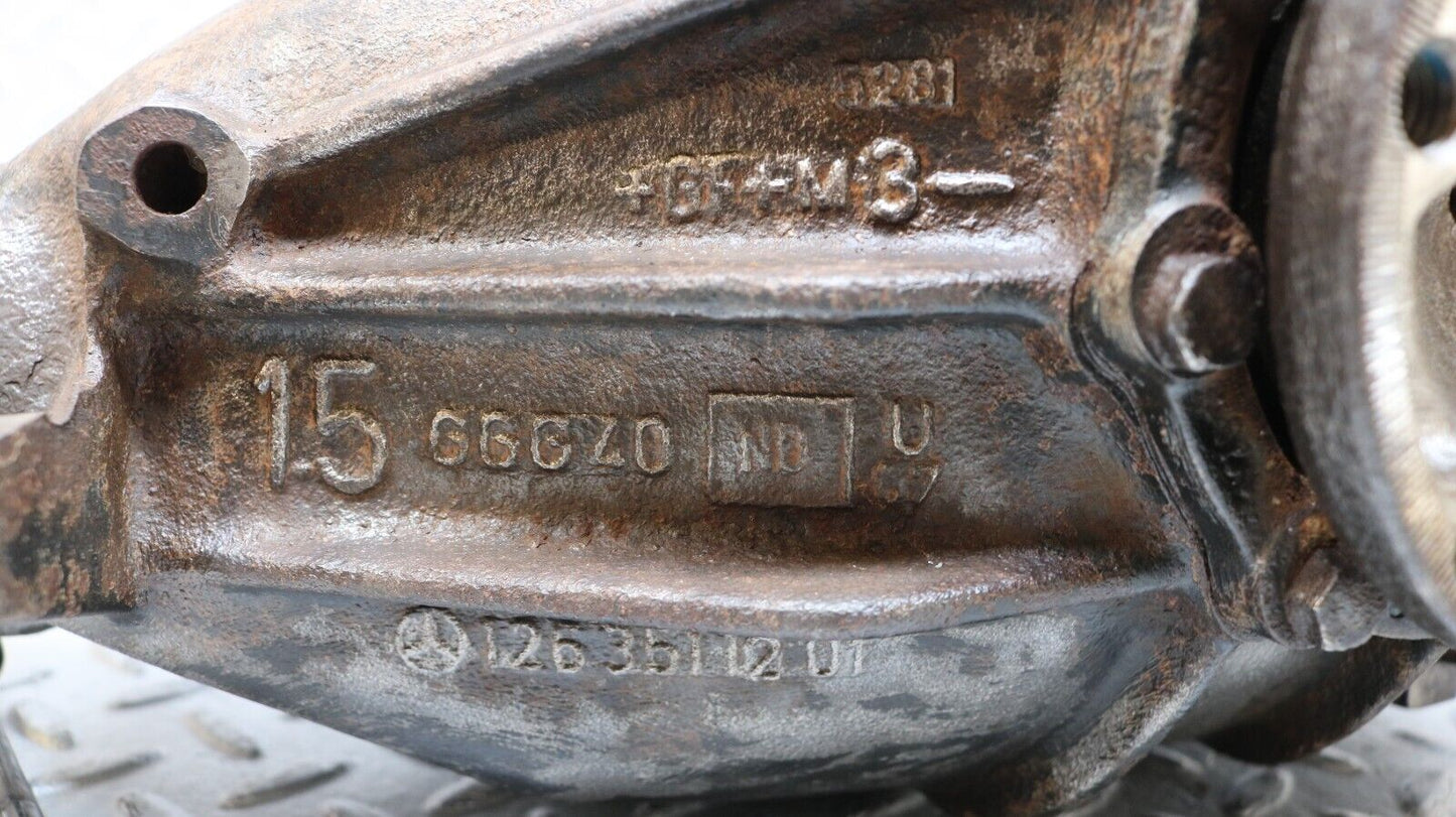 37175 Mercedes-Benz C126 420SEC Coupe Rear Differential Ratio 2.47 1263511201