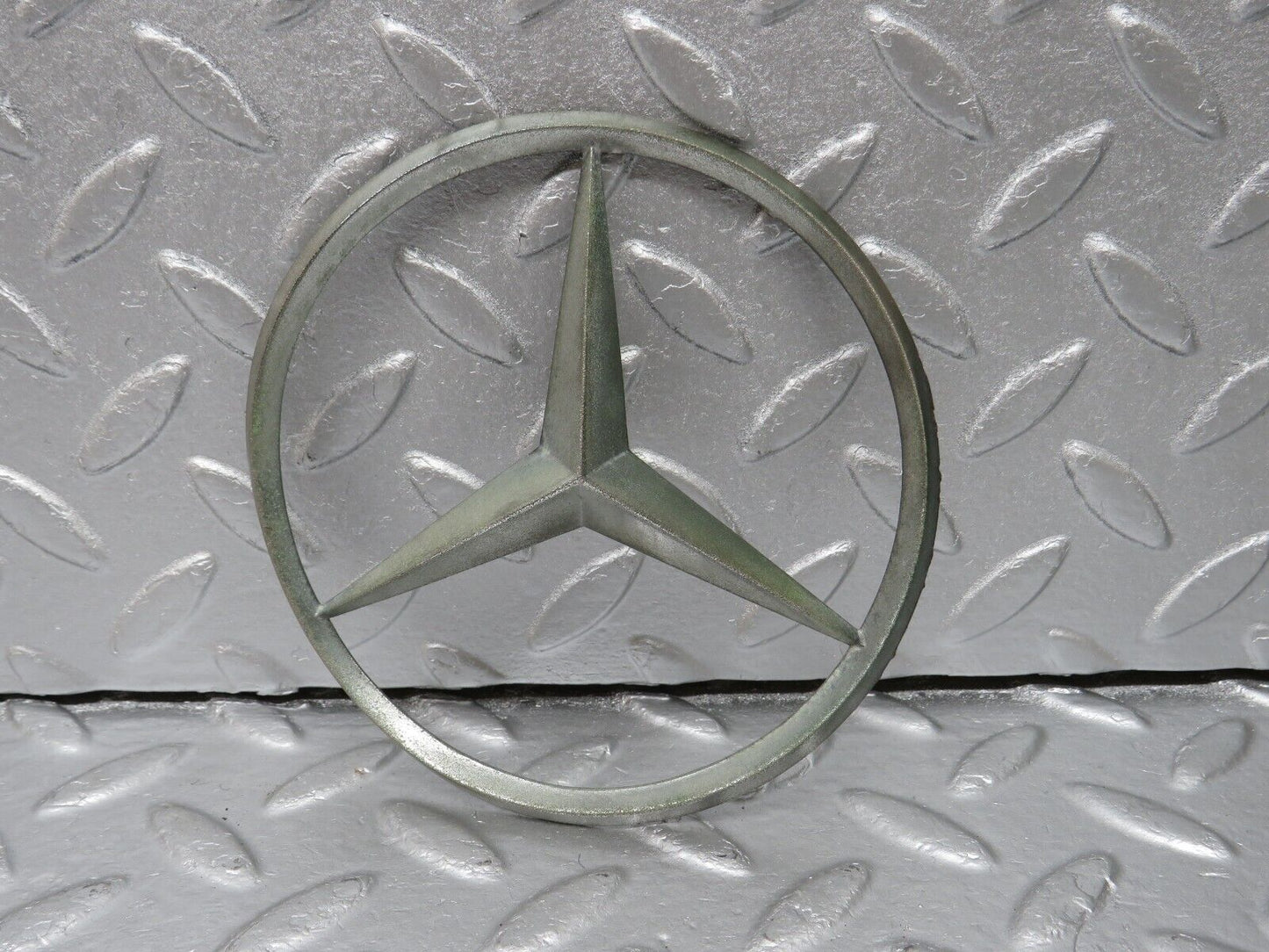 40320 Mercedes-Benz W110 230 Trunk Lid Badge Emblem 1107580058