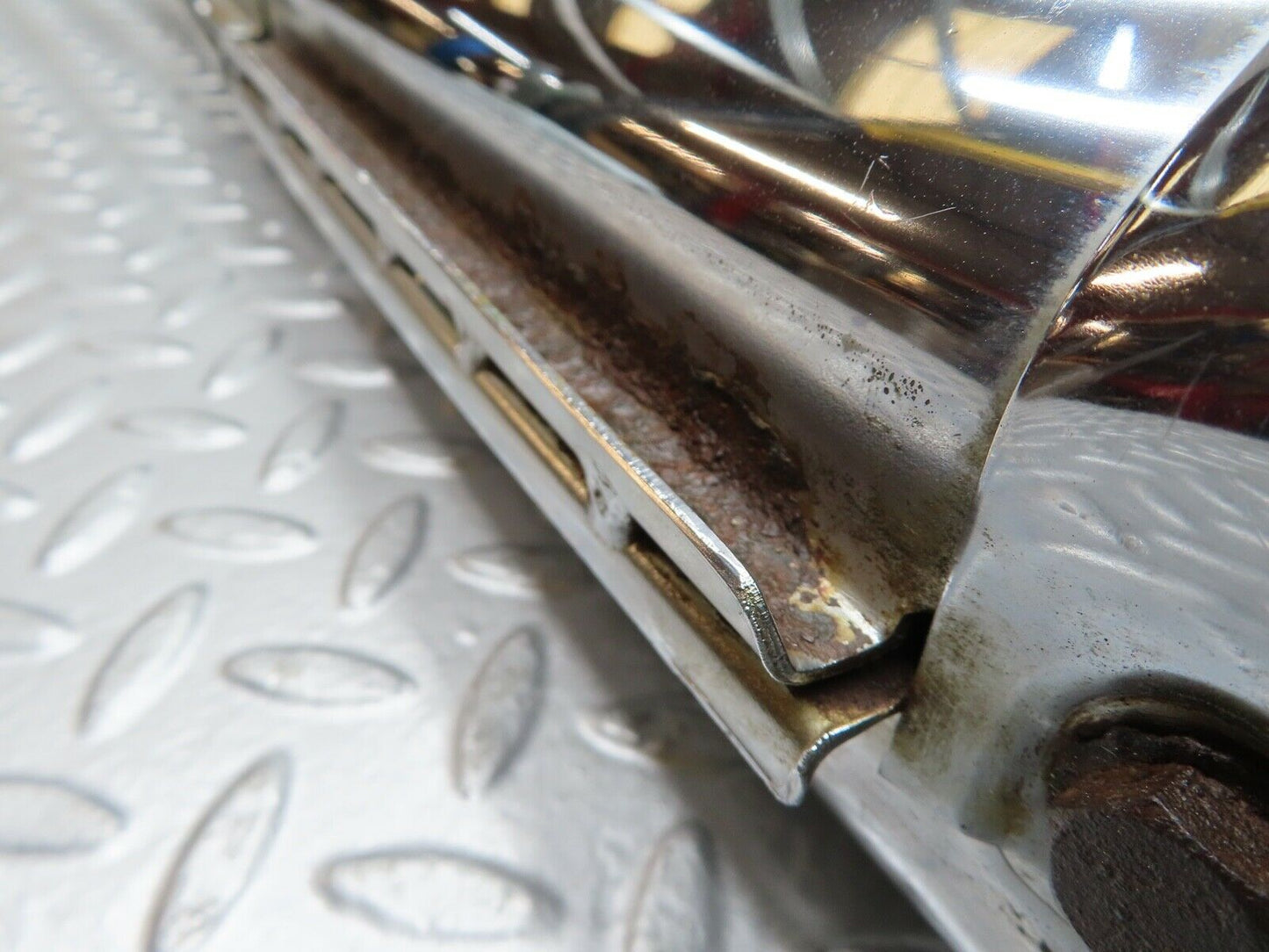 20474 Mercedes-Benz W114 280CE Coupe Front Chrome Bumper 1158802270