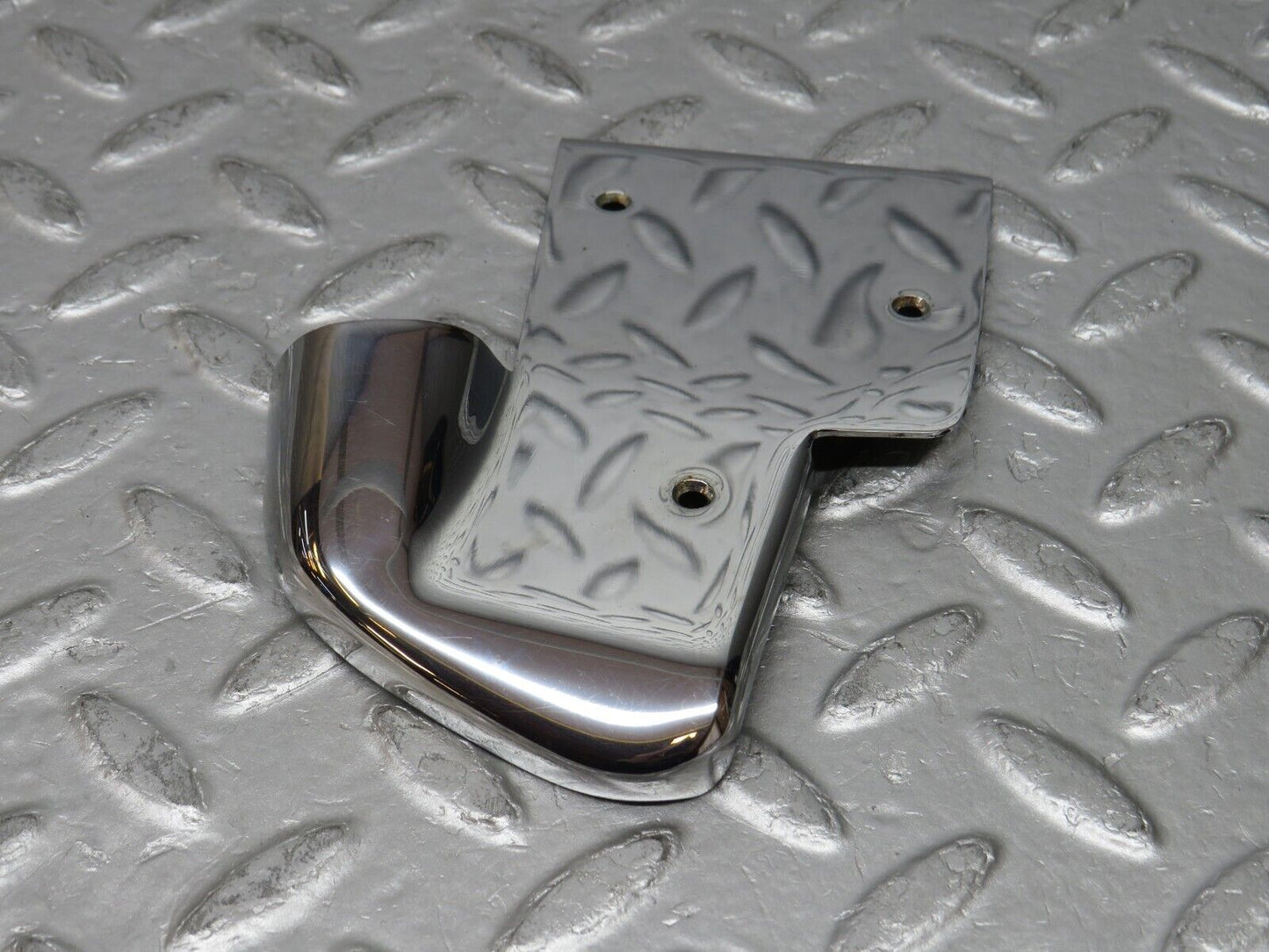 37763 Mercedes-Benz A124 320E Cabriolet B Pillar Chrome Cover Plate Right Side