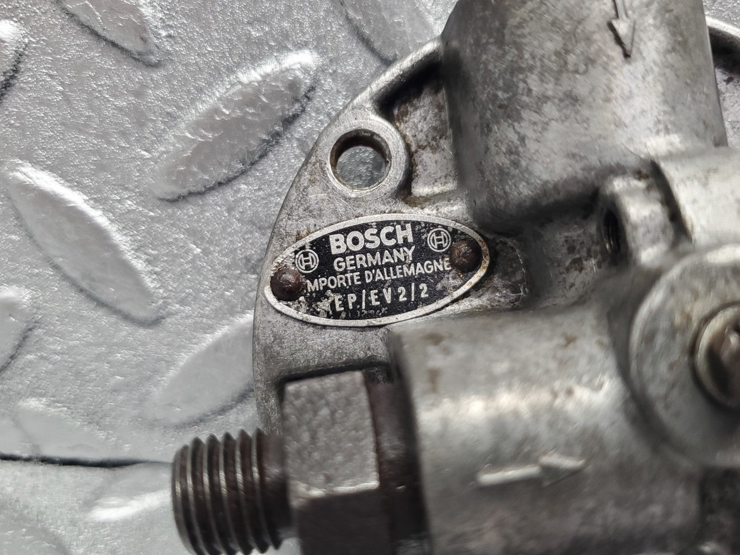 W112 cold start valve housing used OEM