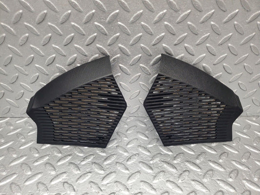 46363 Mercedes-Benz C123 280CE Coupe Dashboard Speaker Covers Black 1236802807 1236802707