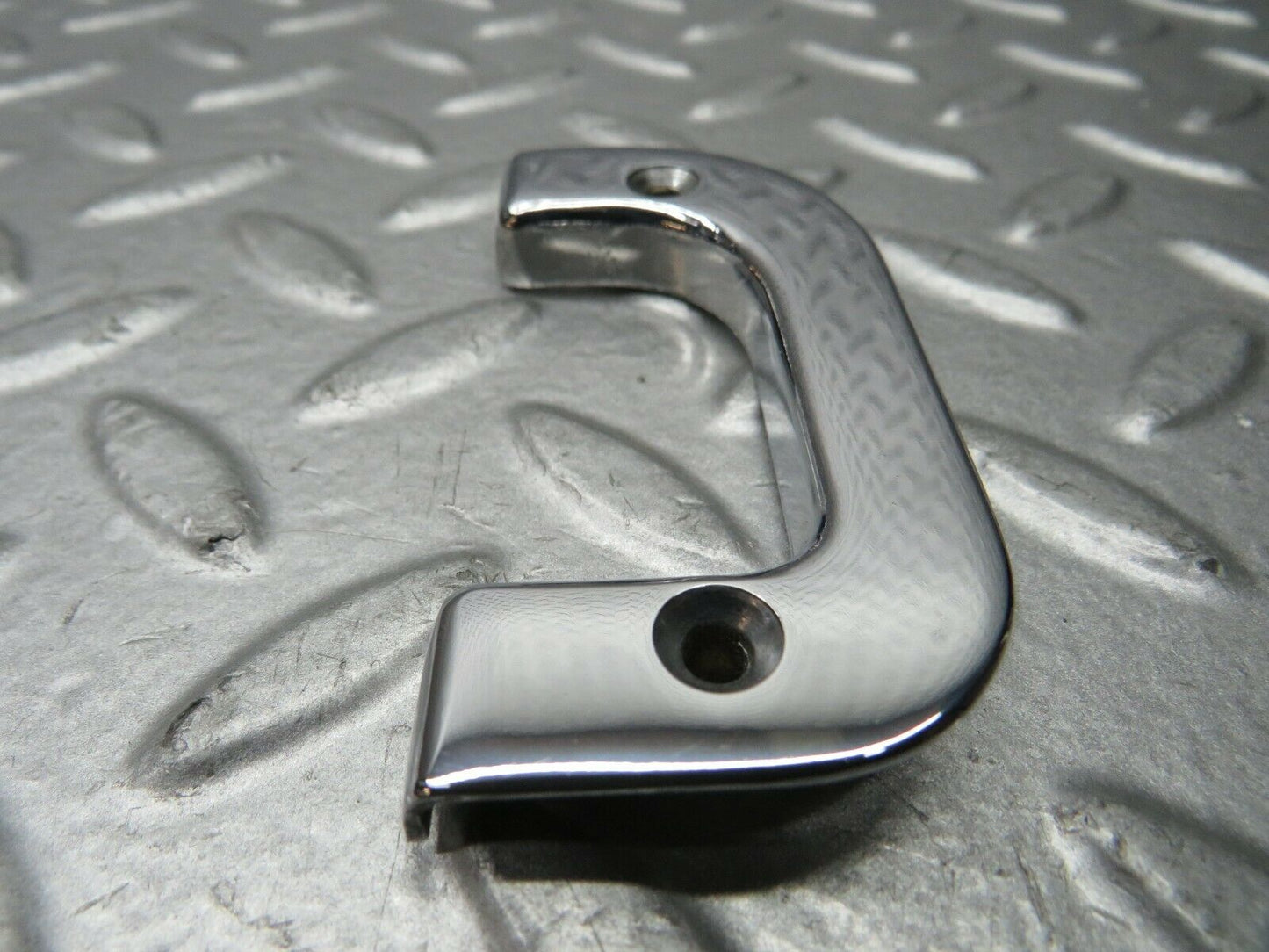 21972 Mercedes-Benz S123 280TE Wagon Left Chrome Door Latch Trim 1237230124