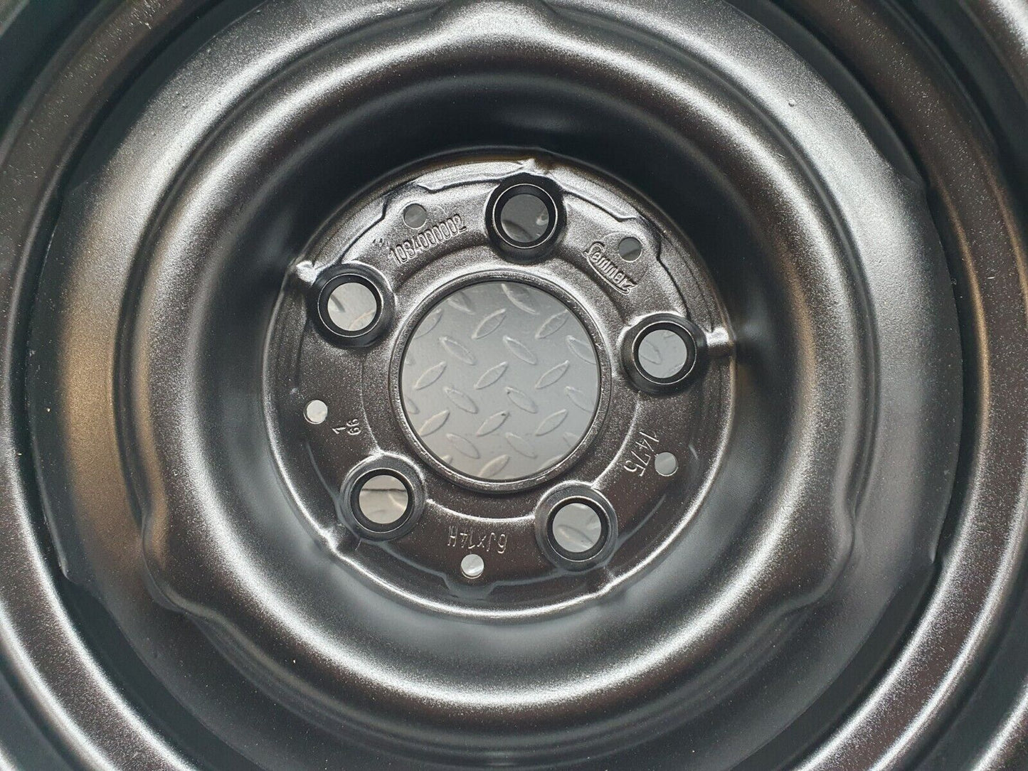 43427 Mercedes-Benz W108 280SE Steel Wheel Set 6Jx14H2 1084000002