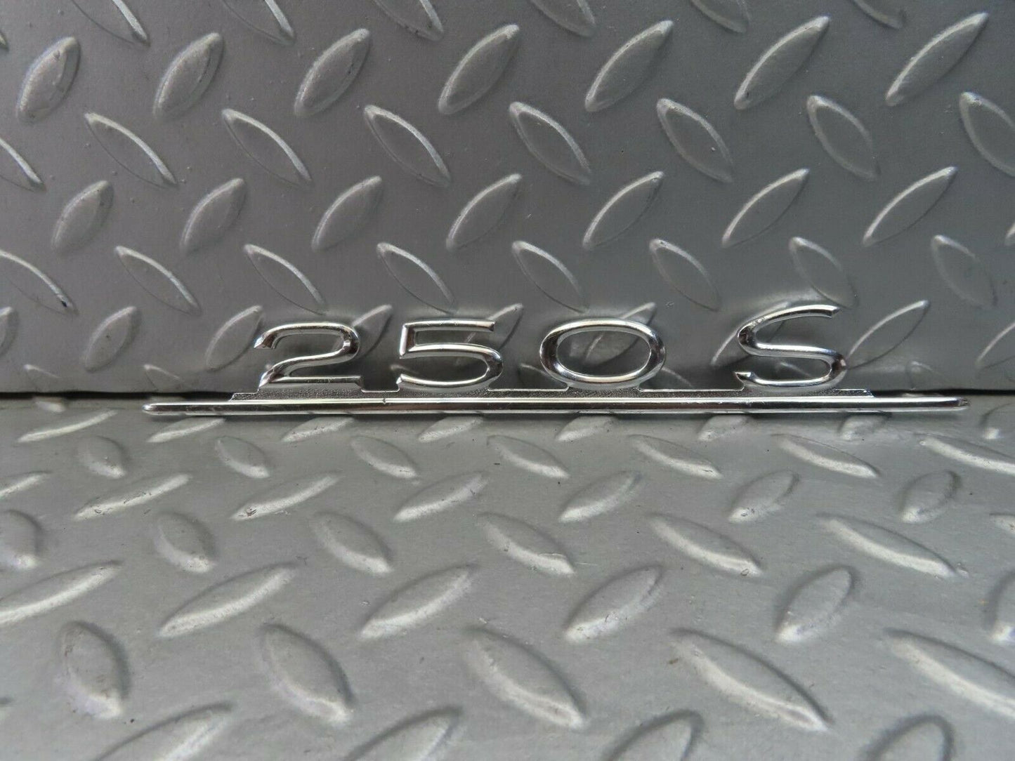 8286 Mercedes-Benz W108 Rear Trunk Badge 250S Emblem