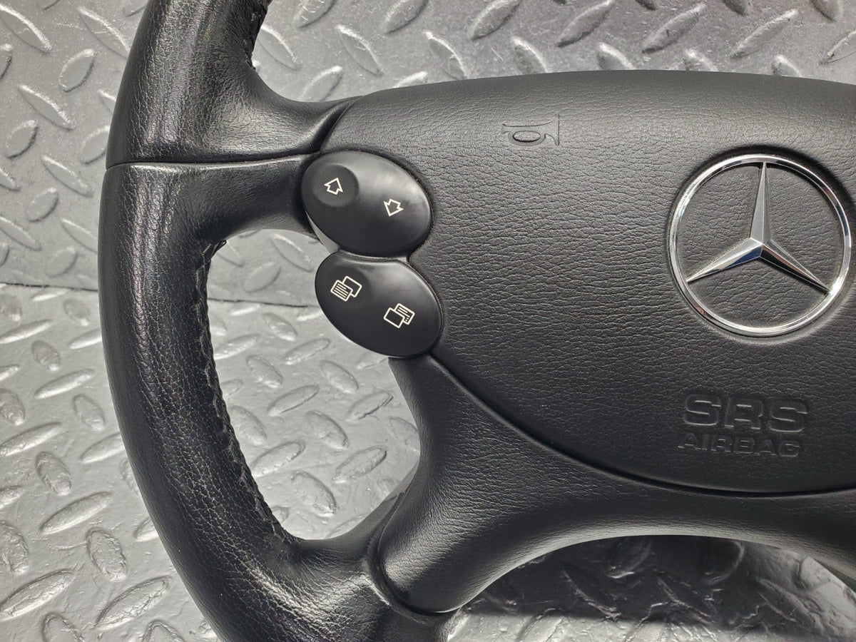 R230 wood steering wheel used OEM
