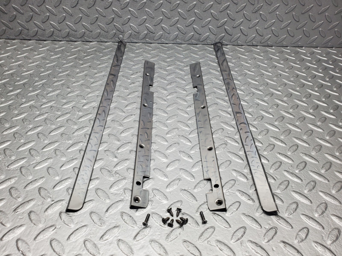 W201 Baby Benz sunroof chrome trim set with screw used OEM