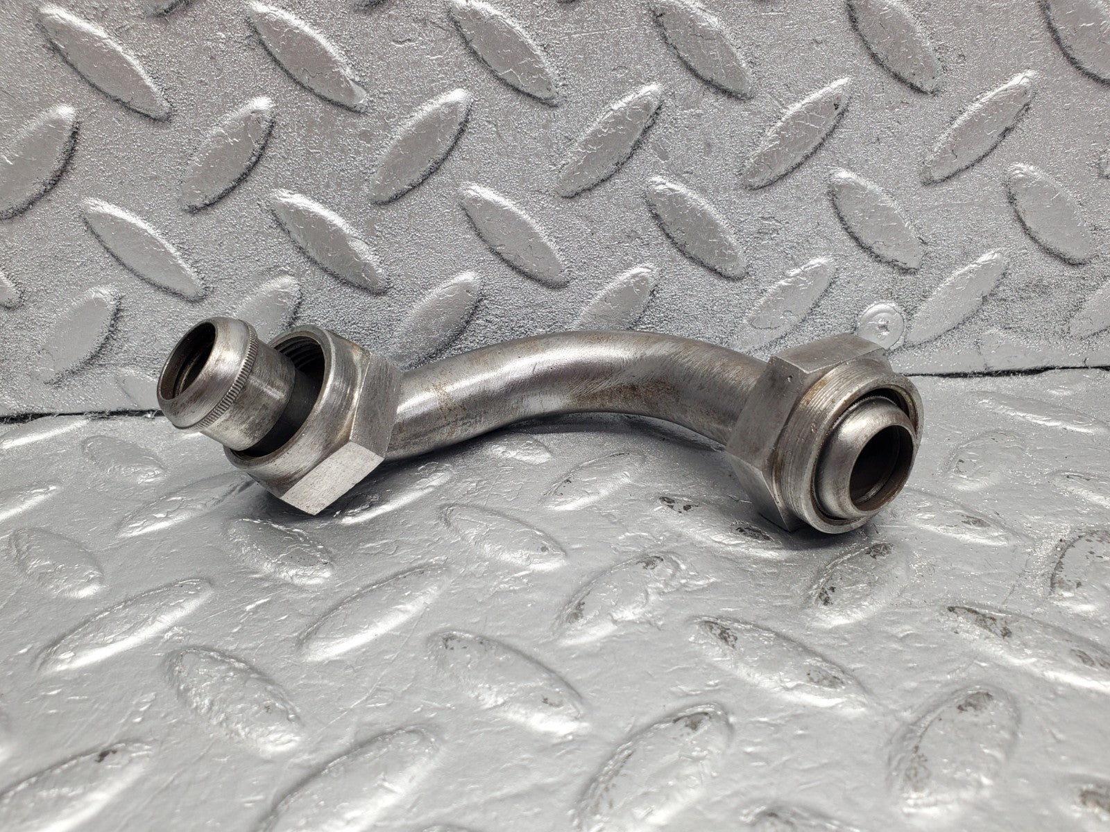 W112 thermostat housing coolant pipe used OEM
