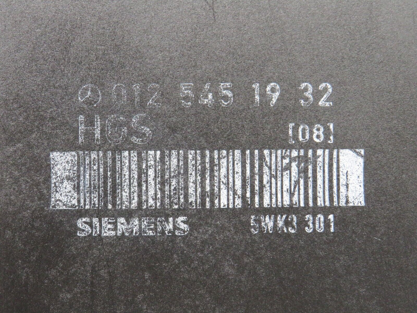 37903 Mercedes-Benz A124 320E Cabriolet Gearbox Control Unit Siemens 0125451932