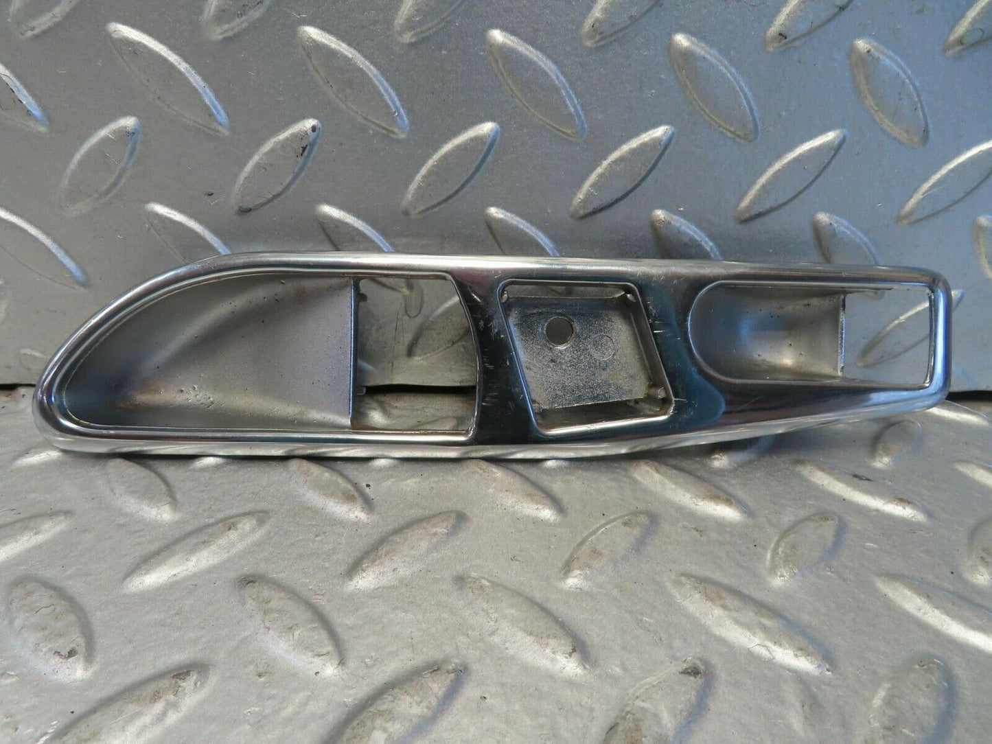 15734 Mercedes-Benz R107 450SL Interior Door Handle Chrome Surround Right Side