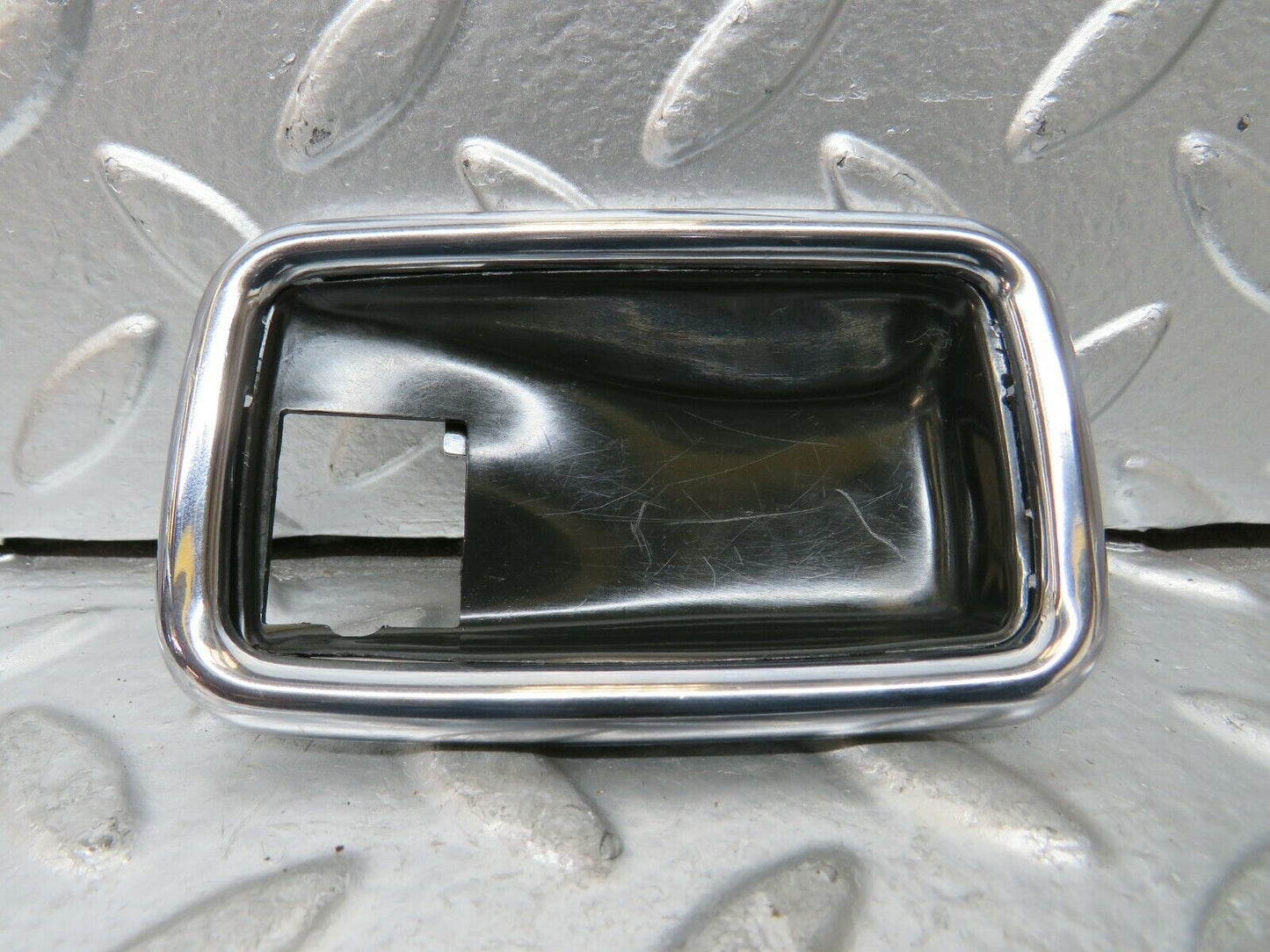 23449 Mercedes-Benz W114 280E Chrome Frame For Door Handle Left 1087660511