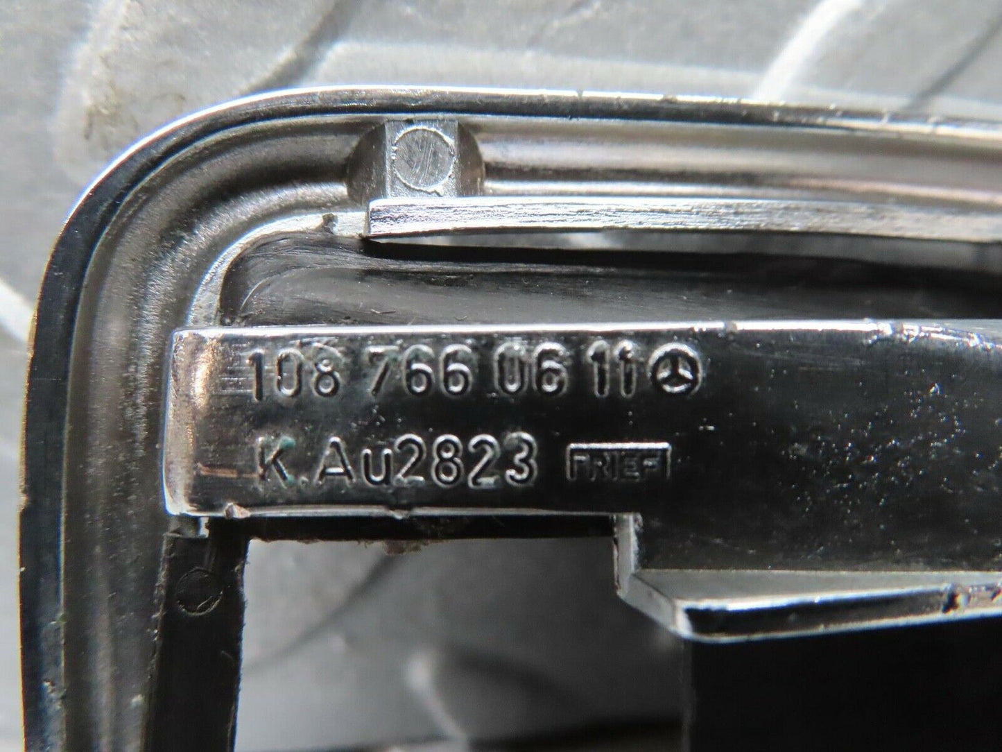 13610 Mercedes-Benz W123 200 Chrome Frame For Door Opener Right 1087660611