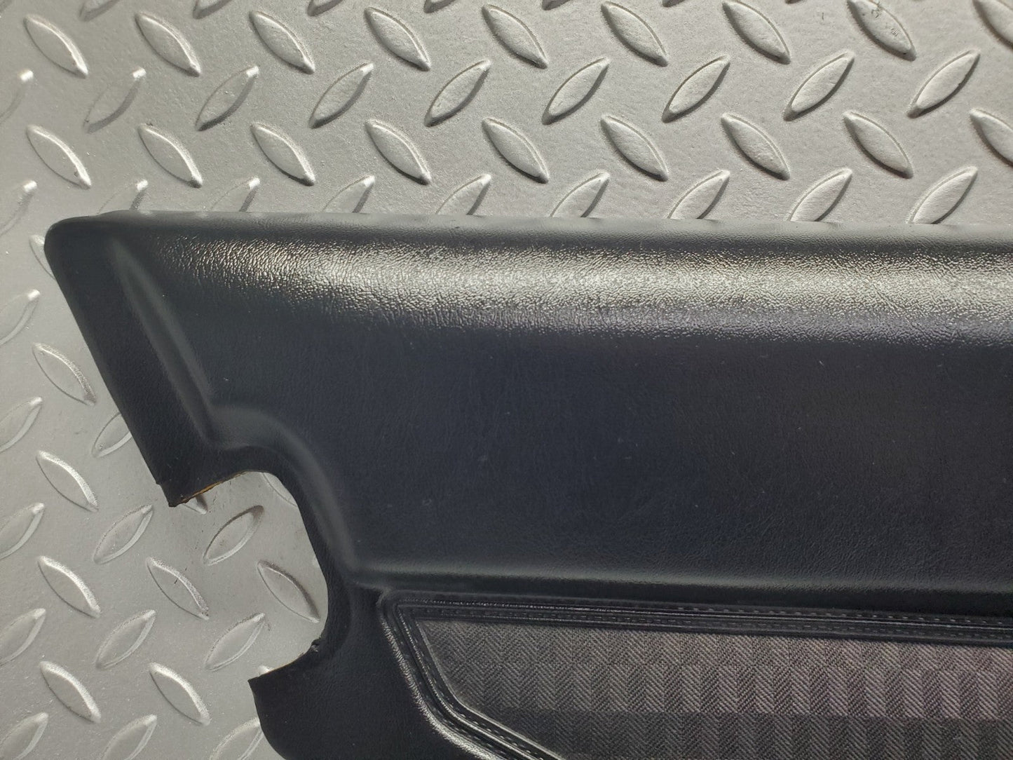 W201 Baby Benz rear left door card black used OEM