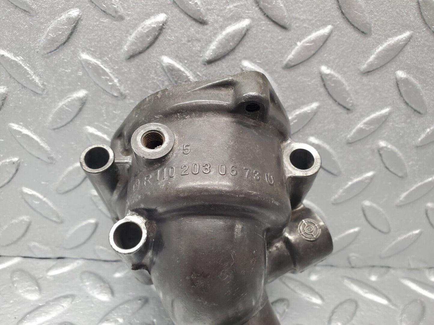 46573 Mercedes-Benz C123 280CE Coupe Thermostat Housing 1102030673