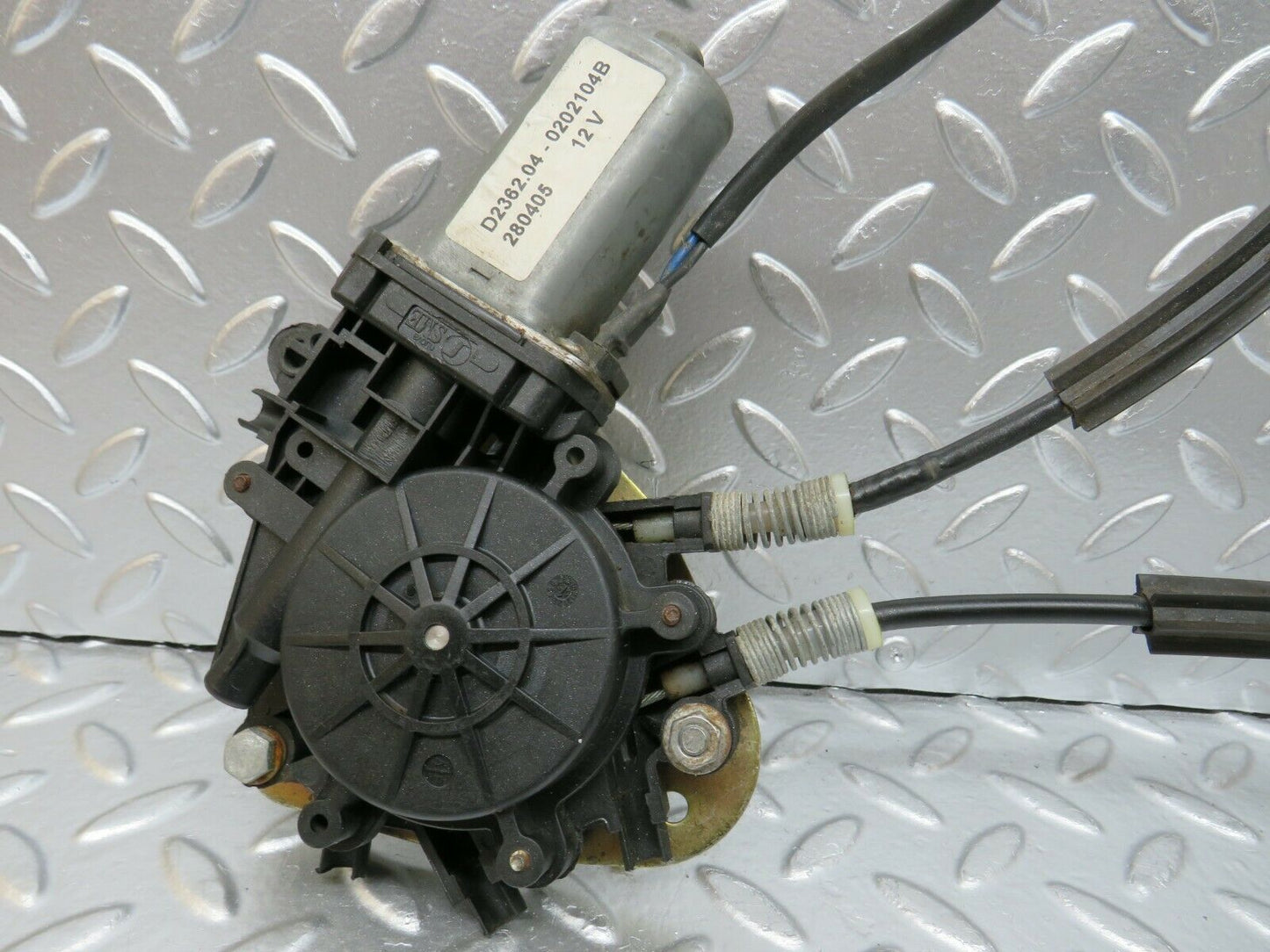 24421 Mercedes-Benz S124 220TE Wagon Rear Left Power Window Regulator With Motor