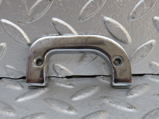 28280 Mercedes-Benz S123 240D Wagon Right Interior Chrome Latch Trim 1237230224